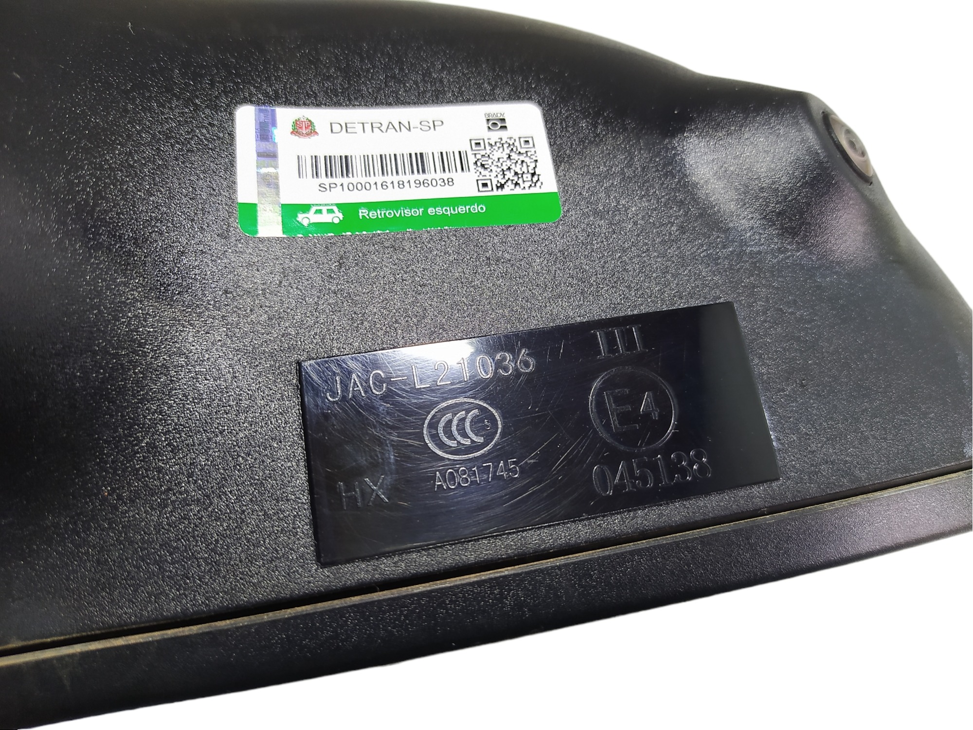 Retrovisor Esquerdo  Com Camera Jac T50 2017 2021 V489 10