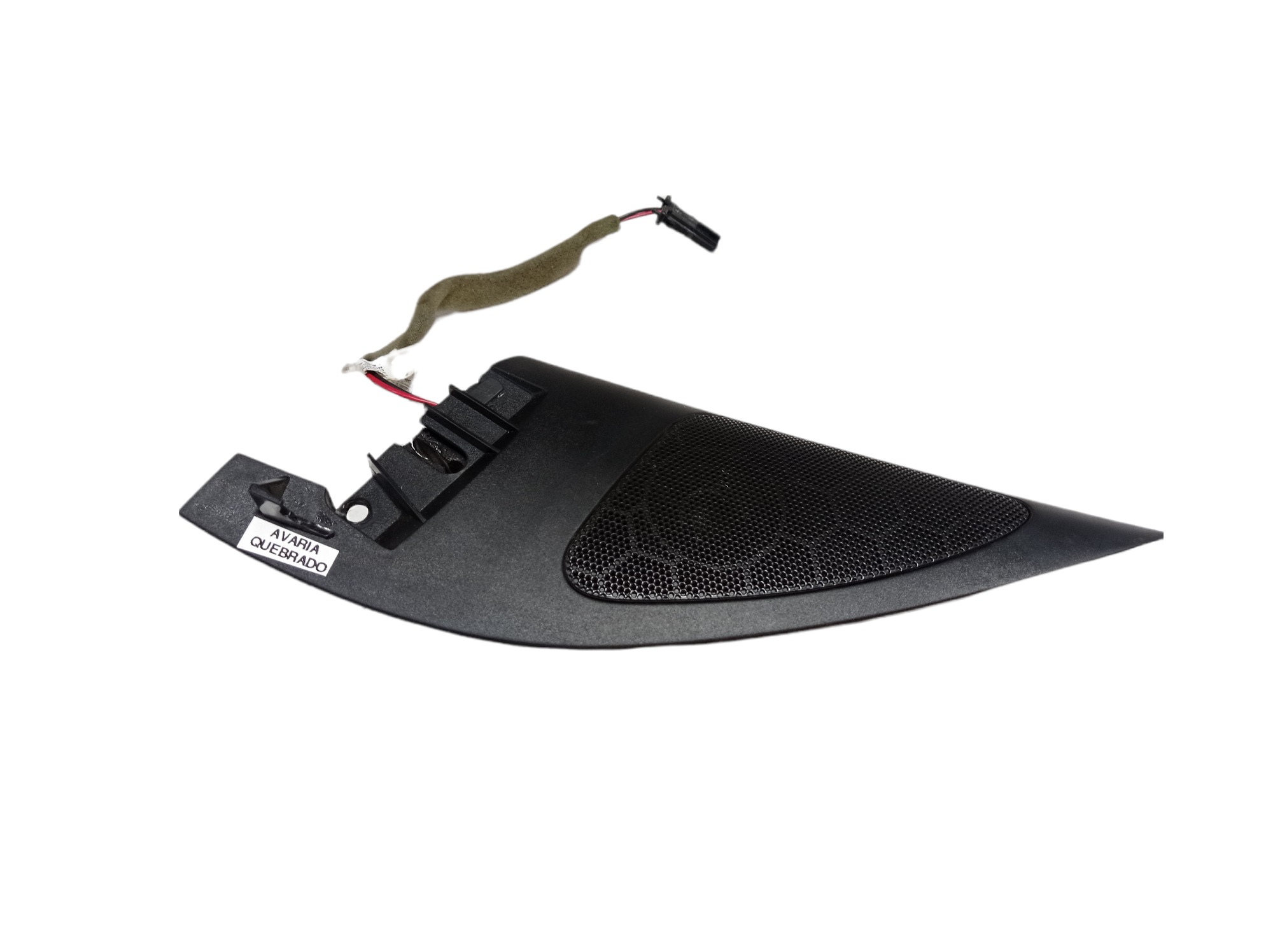 Acabamento Interno Retrovisor Esquerdo Vw Golf 2009 V317 Preto 1