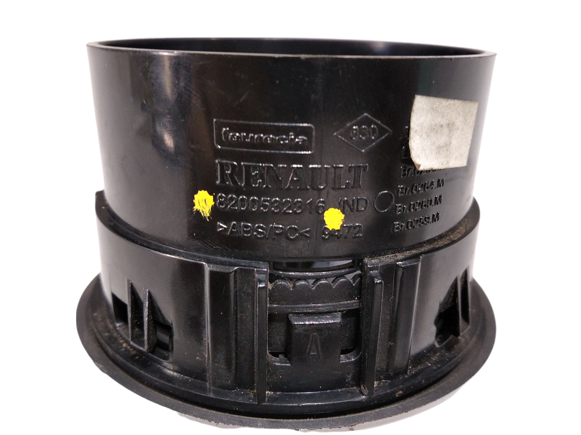 Difusor Saida Ar Painel Renault Sandero 2008 A 2014 V62 6