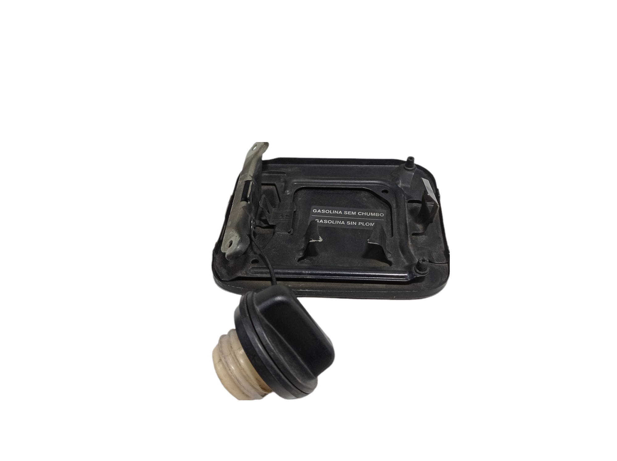 Portinhola Tanque Combustivel Nissan Tiida 2008 V59 Preto 2008 3