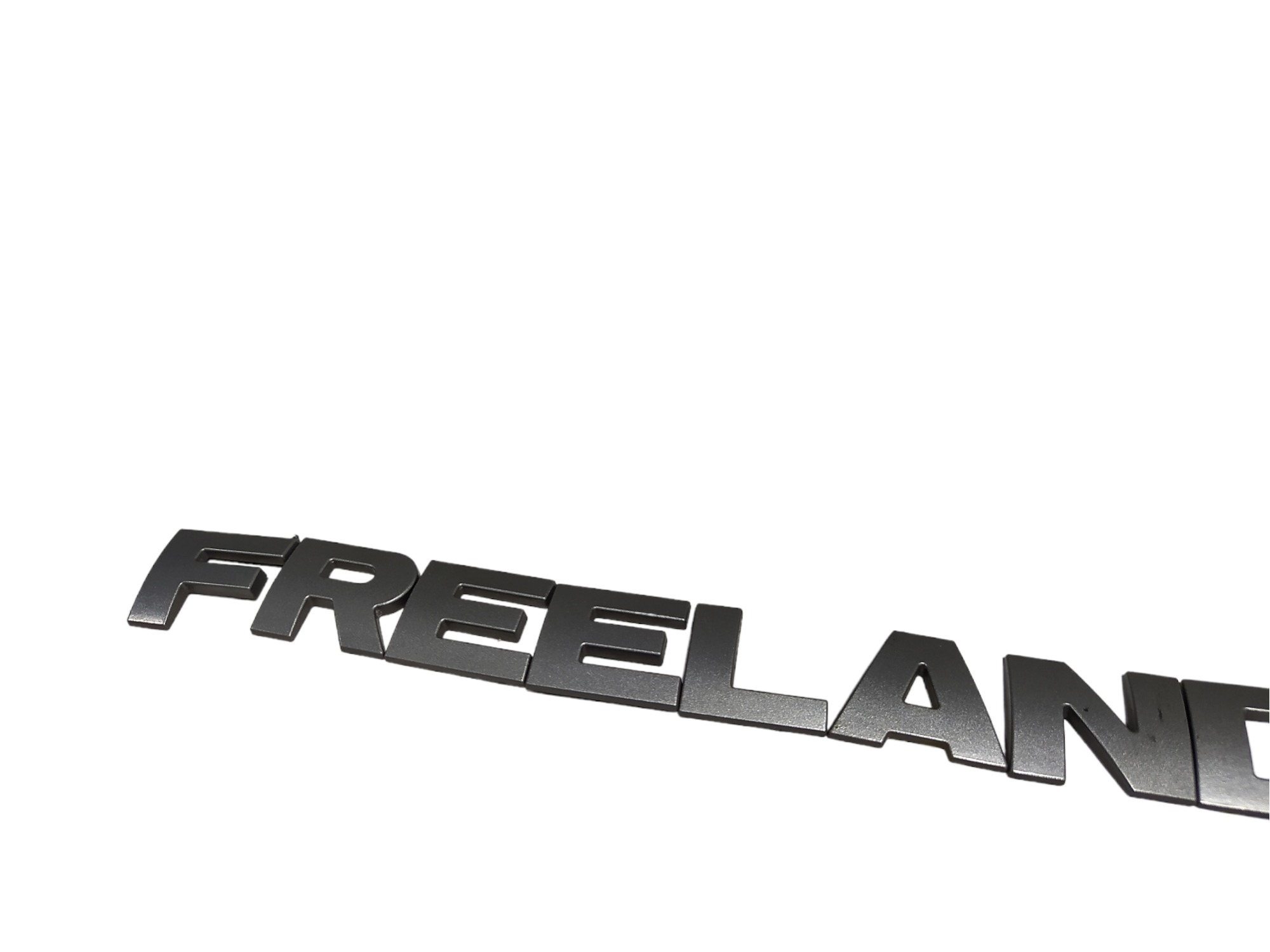 Letreiro Tampa Traseira Freelander 2 Land Rover 2008 12 V479 Cinza 4