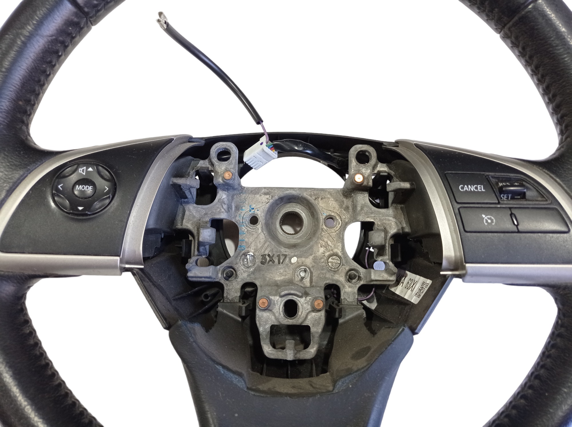 Volante Motorista Mitsubishi Asx Cvt 2014 V574 Preto 8