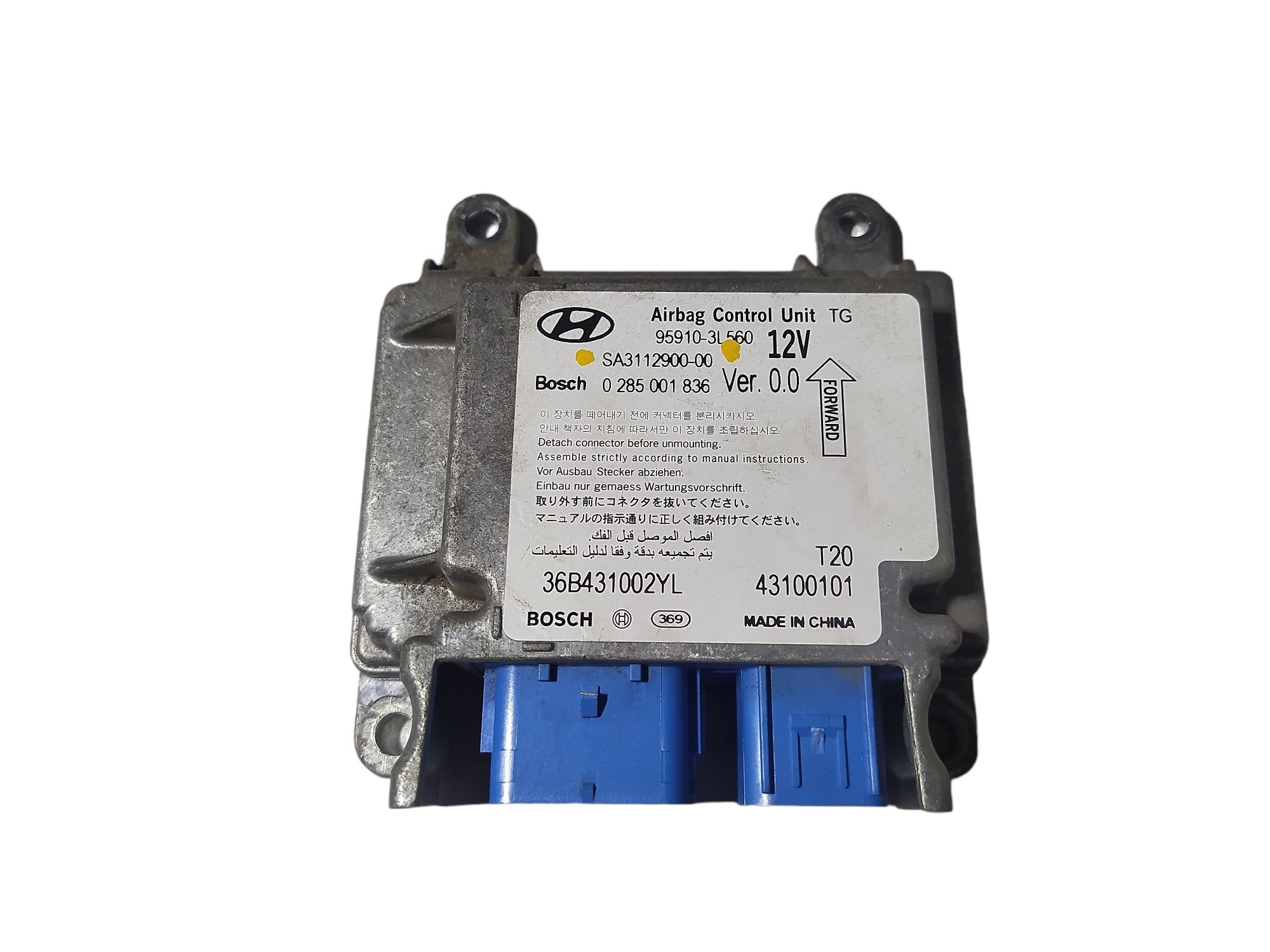 Modulo Sa311290000 / 0285001836  Hyundai Azera 2011 V579 5