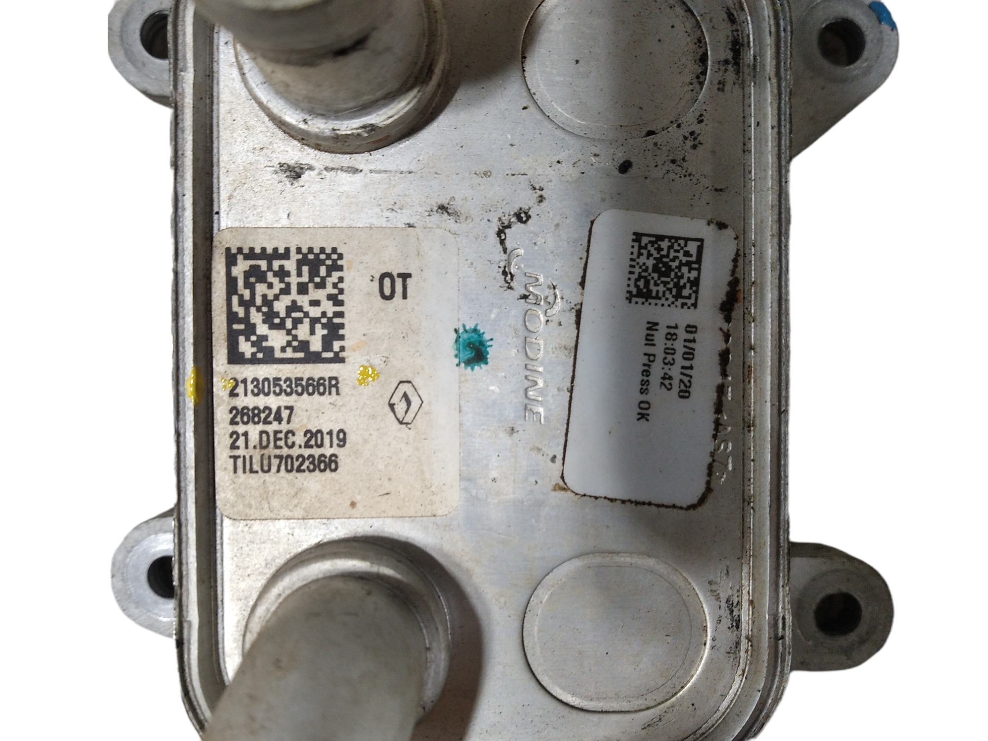 Resfriador Óleo Motor Renault Sandero 1.0 3cc 2021 V339 7
