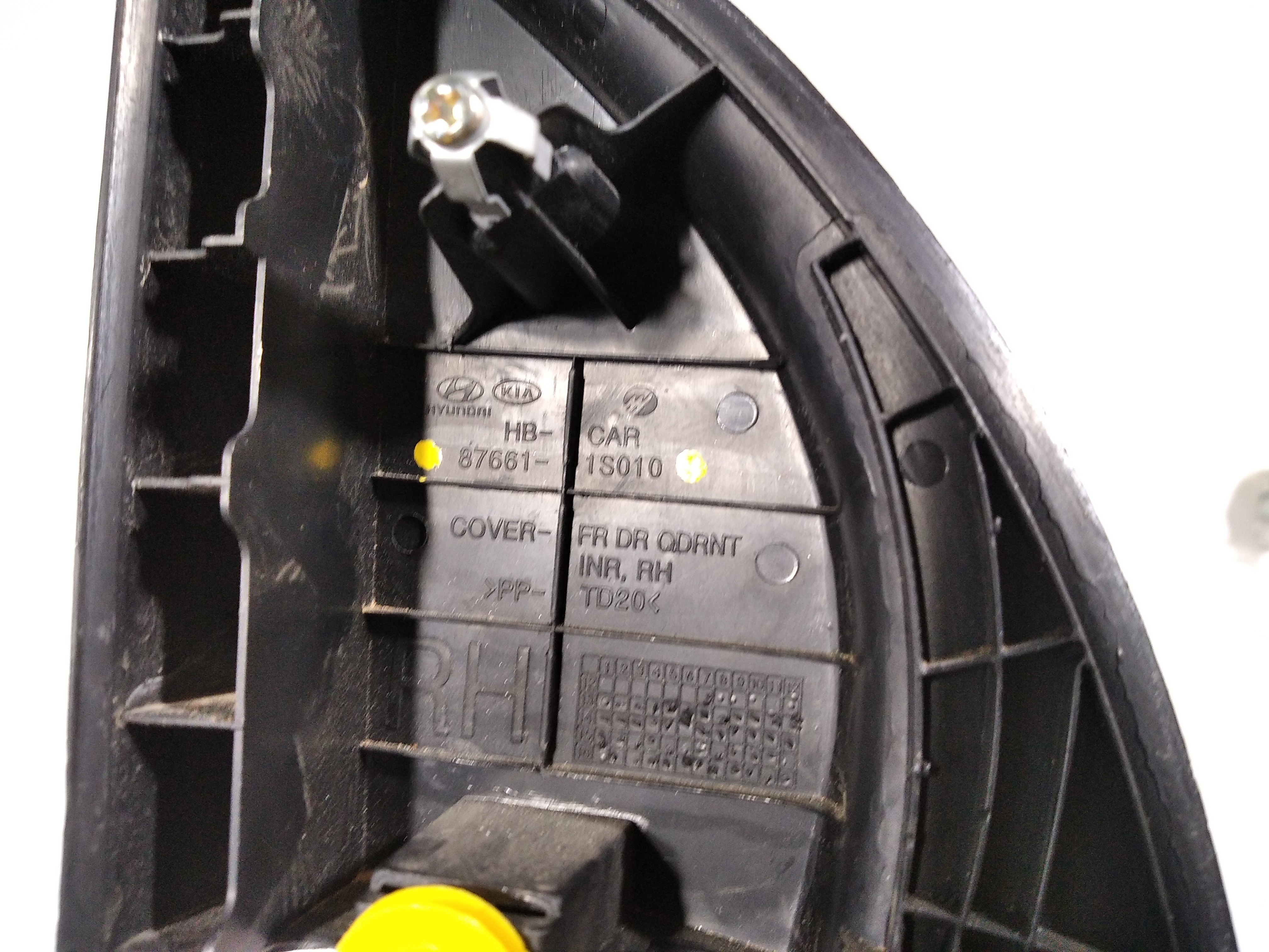 Acabamento Interno Retrovisor Direito Hyundai Hb20 2019 V304 7