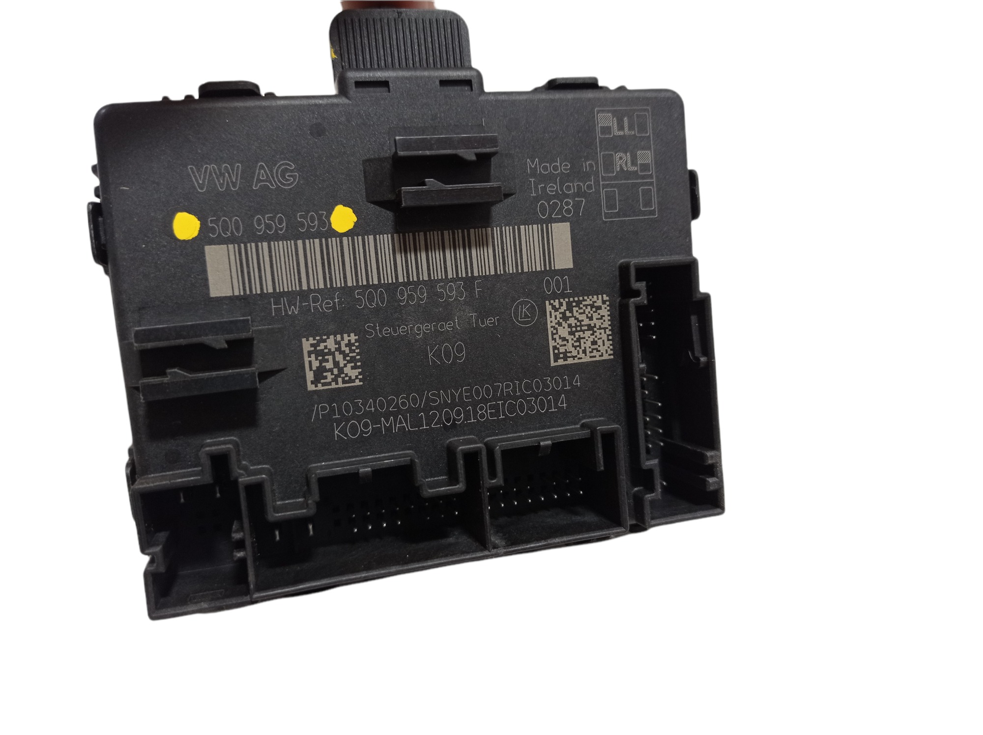 Módulo Porta Dianteira Esquerda Audi A3 Sportback V343 7