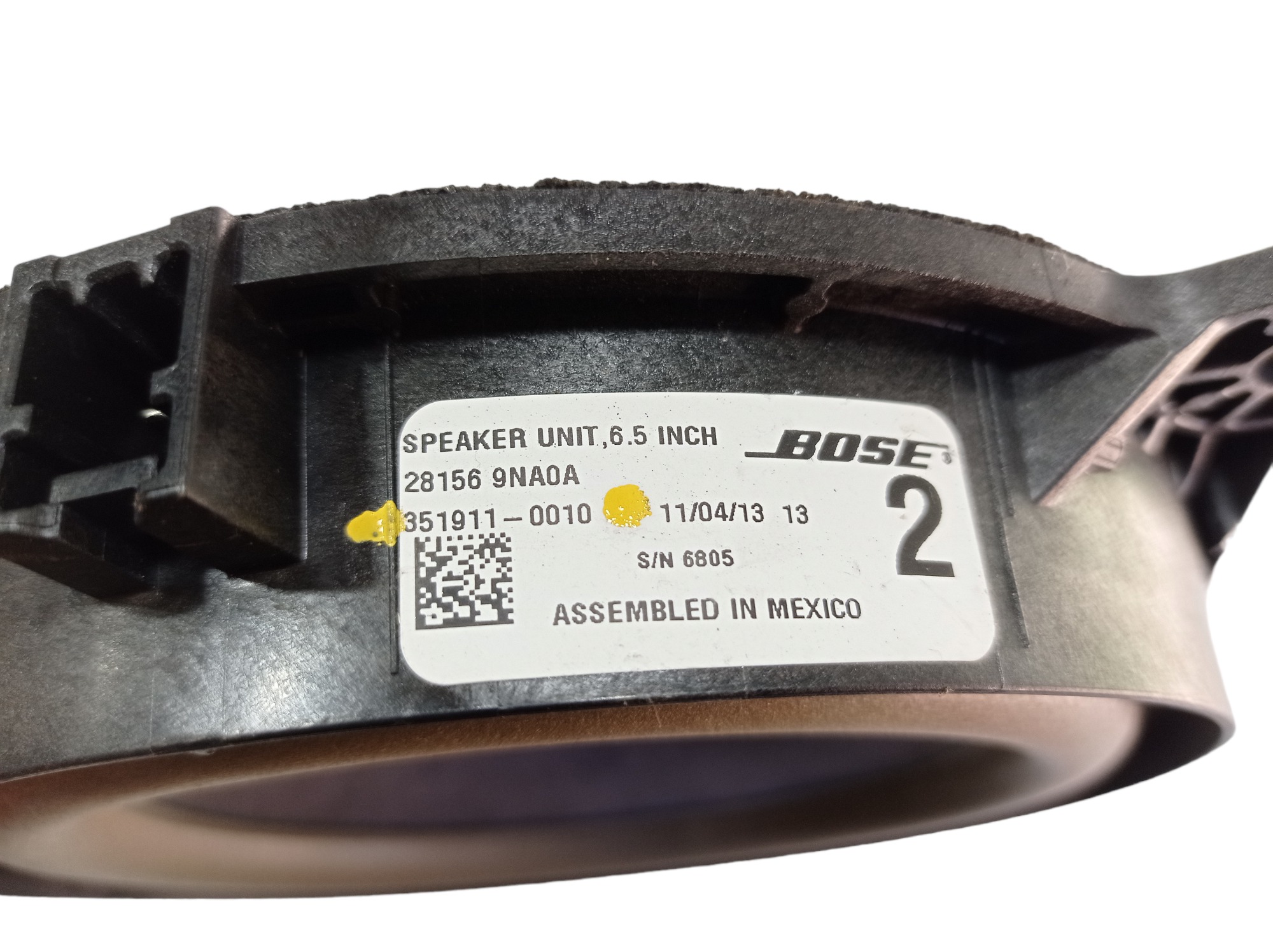 Alto Falante Porta Traseira Esquerda Nissan Altima 2014 V564 7