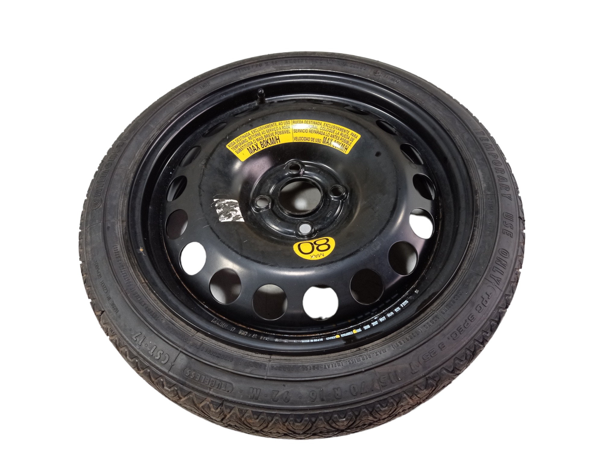 Roda Estepe Aro 16 Gm Prisma 2018 52046053 V486 2