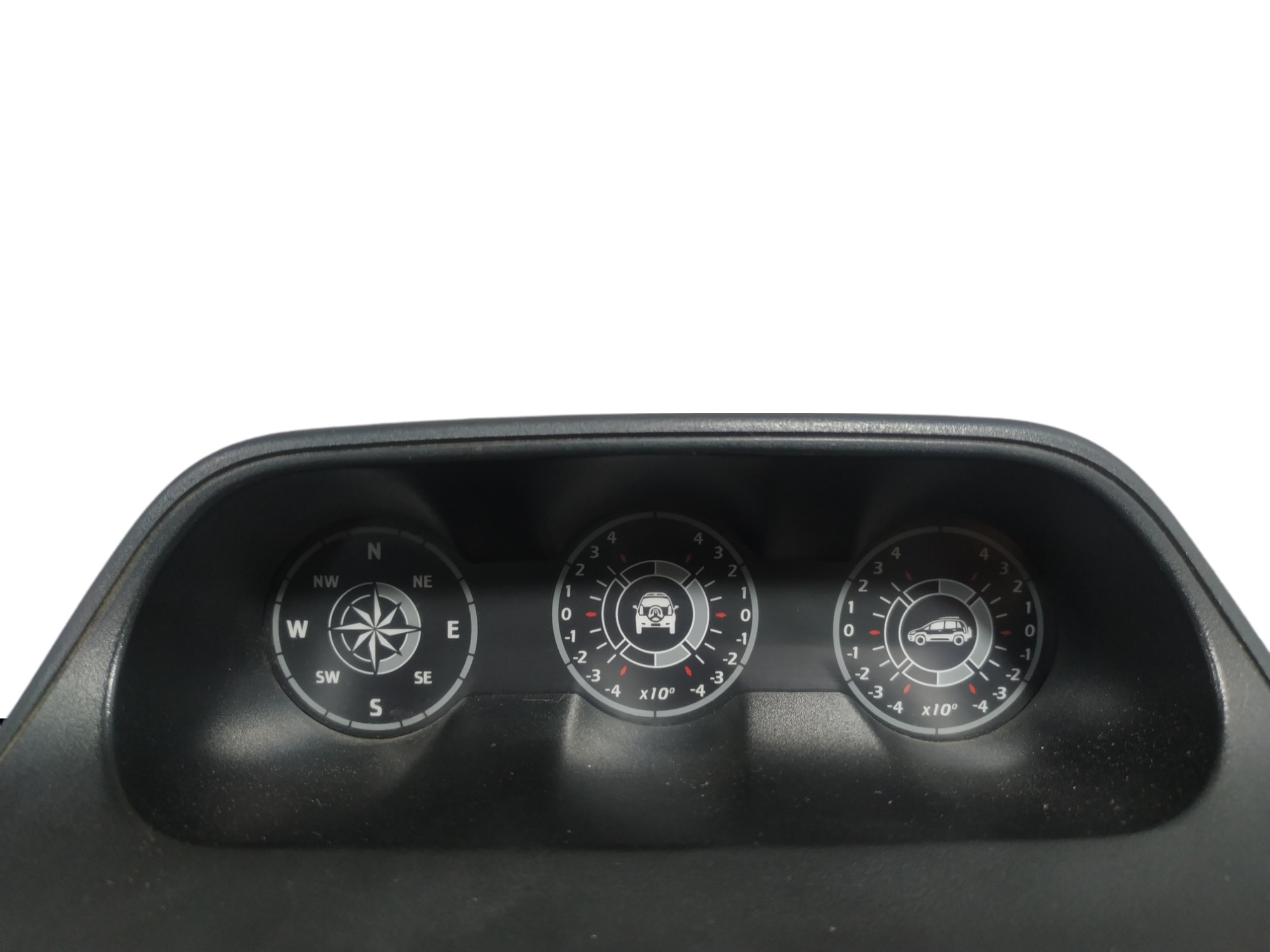 Bussola Painel Fiat Idea Adventure 2014 100207652 V355 Preto 6