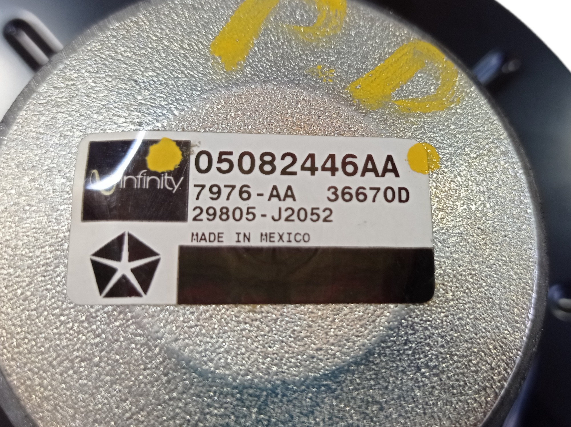 Alto Falante Painel Direito Chrysler Grand Caravan 2006 V487 6