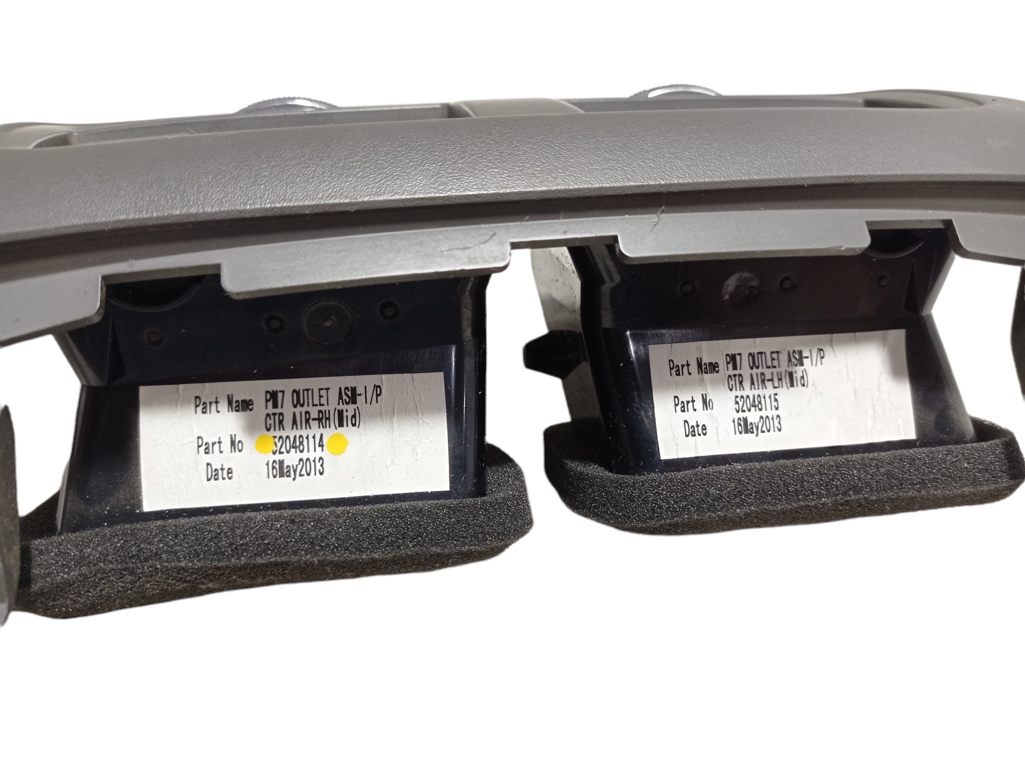 Difusor Ar Painel Central Gm Spin 2013 52048114 V318 7