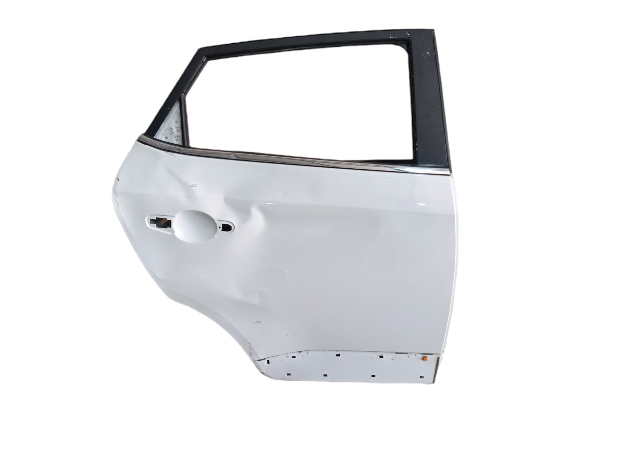 Porta Traseira Direita Jac T6 2.0 16v 2016 V475  Traseira Direita Branco 4