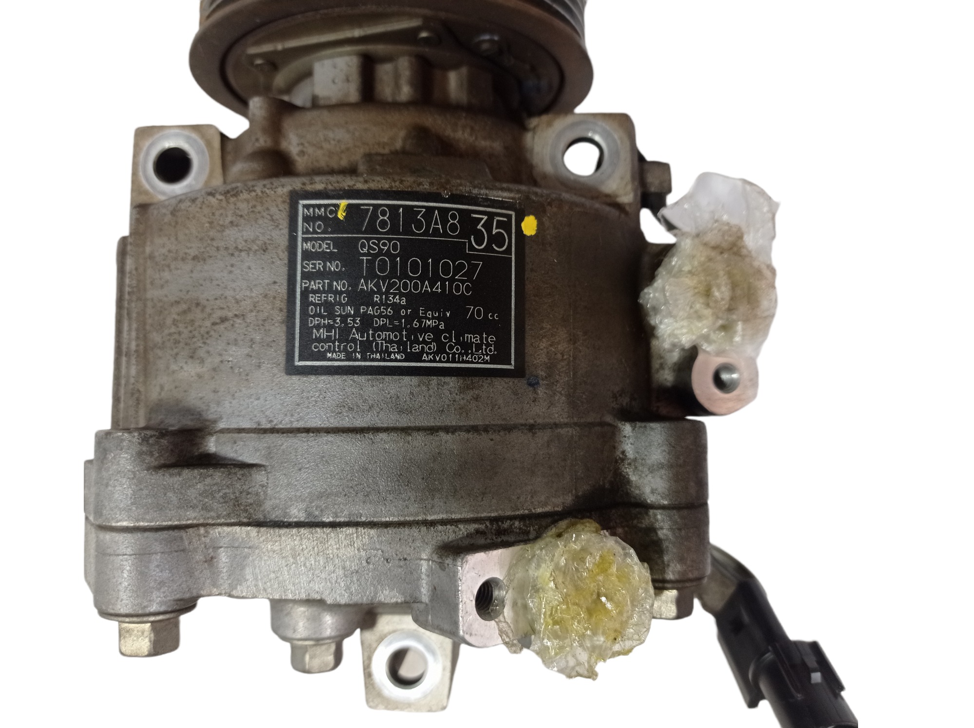 Compressor Ar Condicionado Mitsubishi Outlander 2.0 16v 2015 9