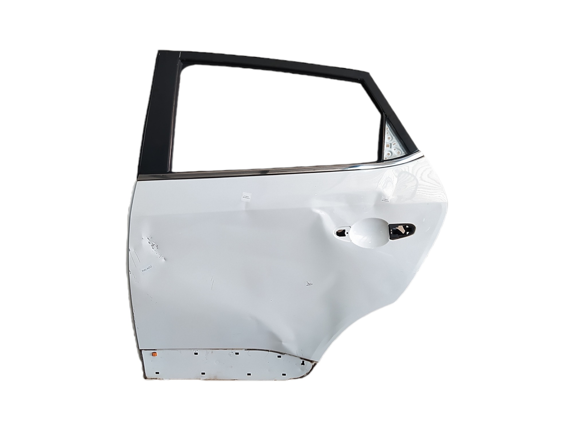 Porta Traseira Esquerda Jac T6 2.0 16v 2016 V475 Traseira Esquerda Branco 8