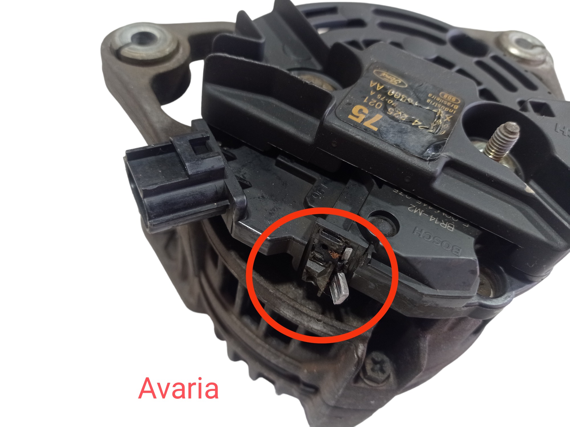 Alternador Ford Fiesta 1.0 Zetec 2000 Xs6110300aa 3