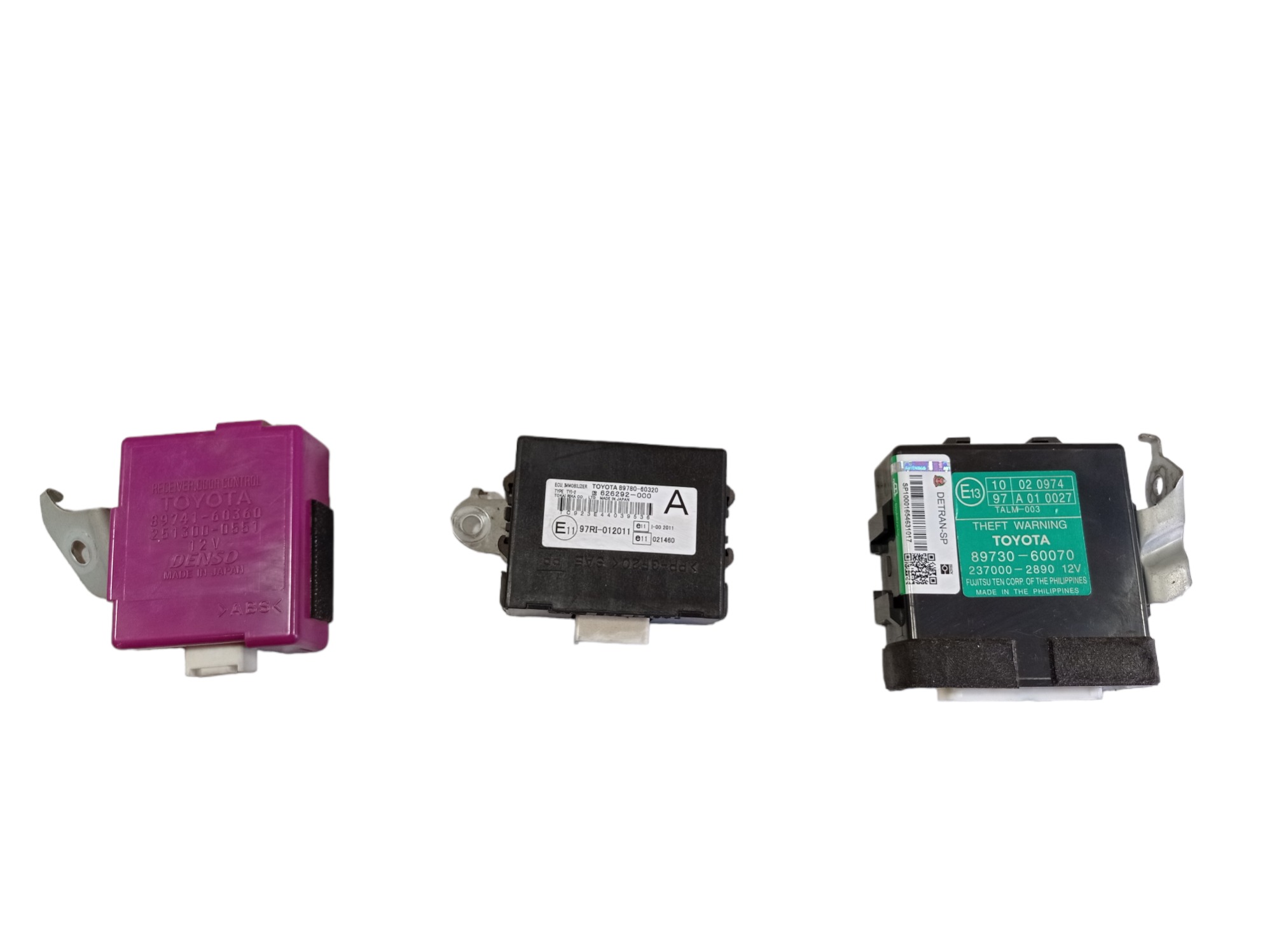 Kit Code Módulo Injeção Toyota Land Cruiser Prado 2004 V552 3