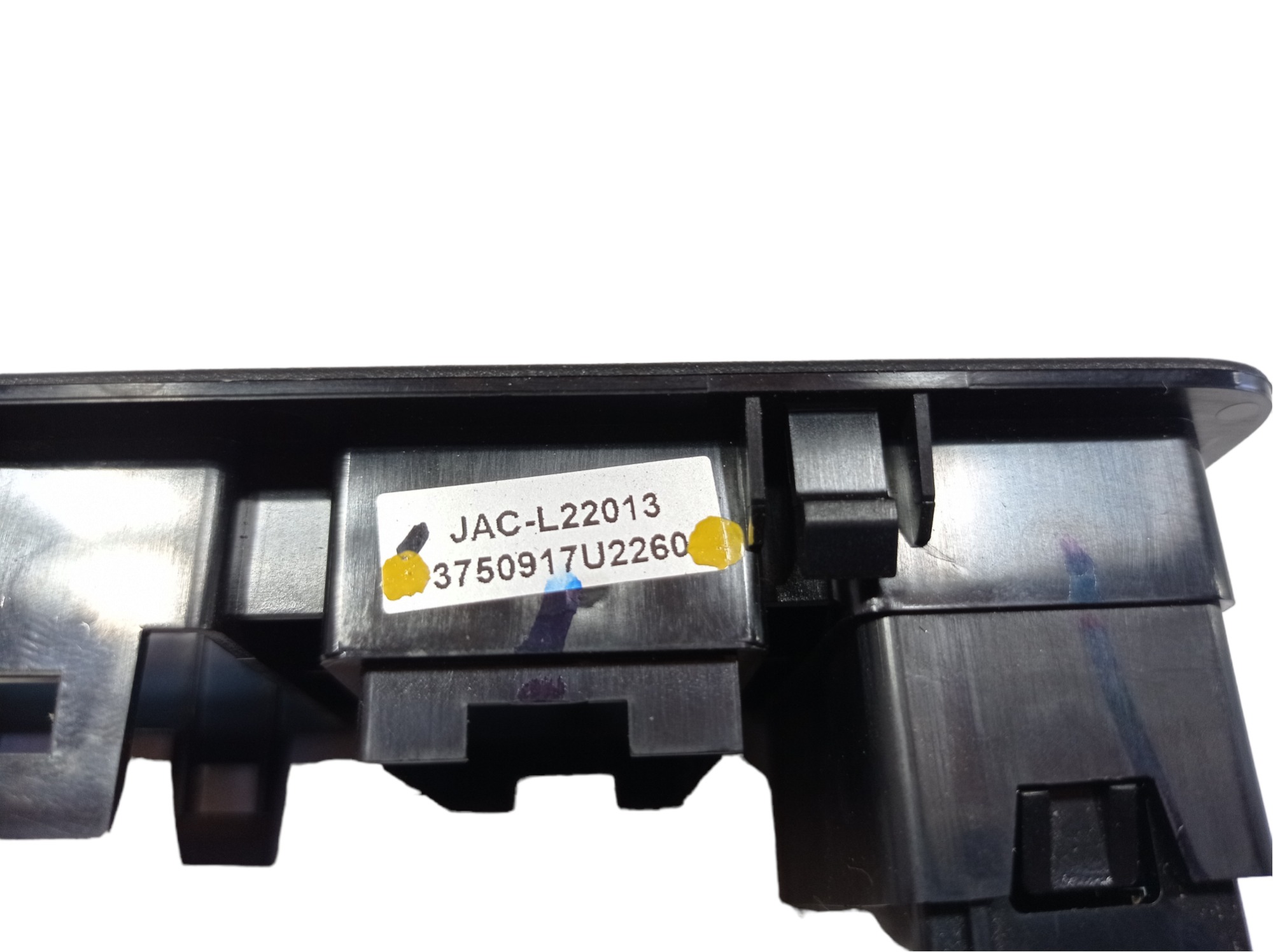 Moldura Botão Regulagem Farol Jac T50 2017 A 2021 V489 5