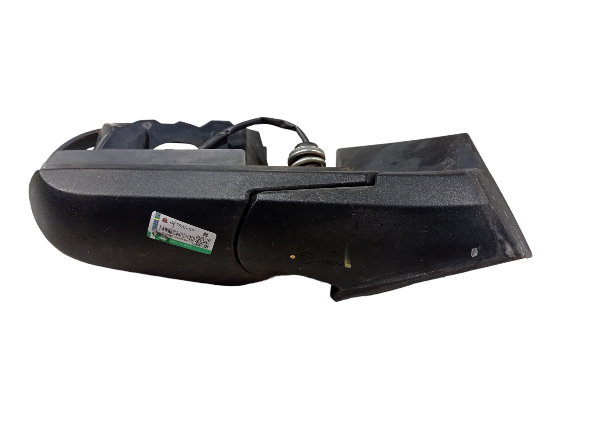 Carcaça Retrovisor Direito Gm Prisma 2018 E11026674 V486  Preto 6