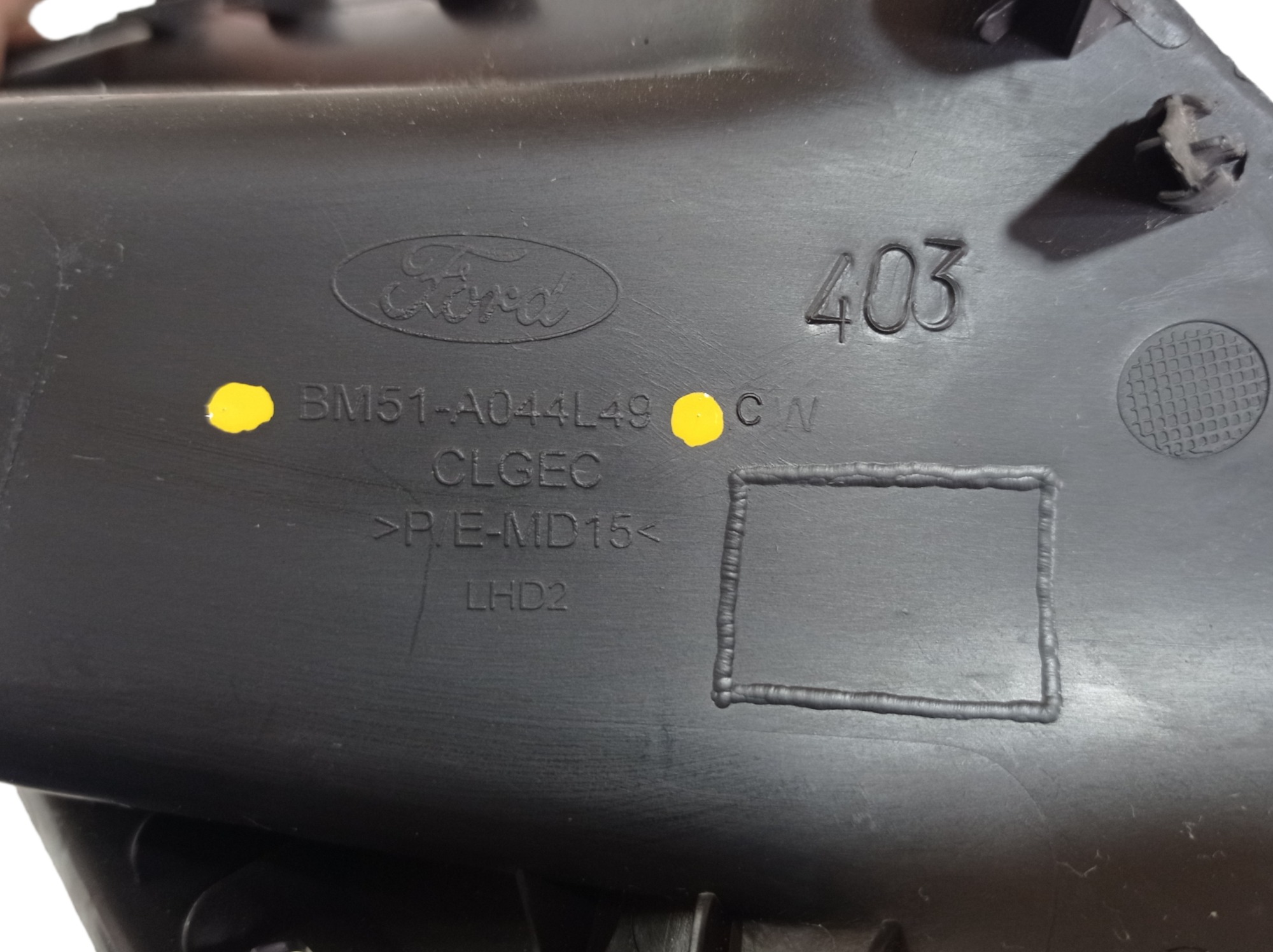 Moldura Console Ford Focus Se 1.6 16v 2014 Bm51a044l49 V476 7