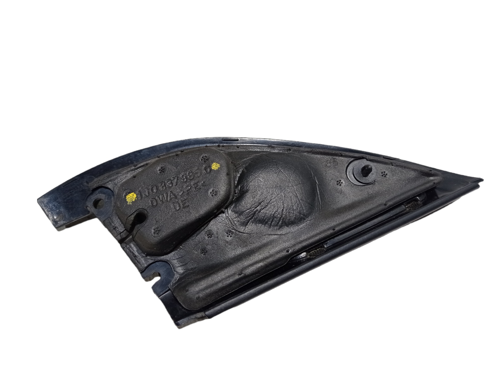 Acabamento Interno Retrovisor Esquerdo Vw Golf 1999 2012 V2 Preto 7