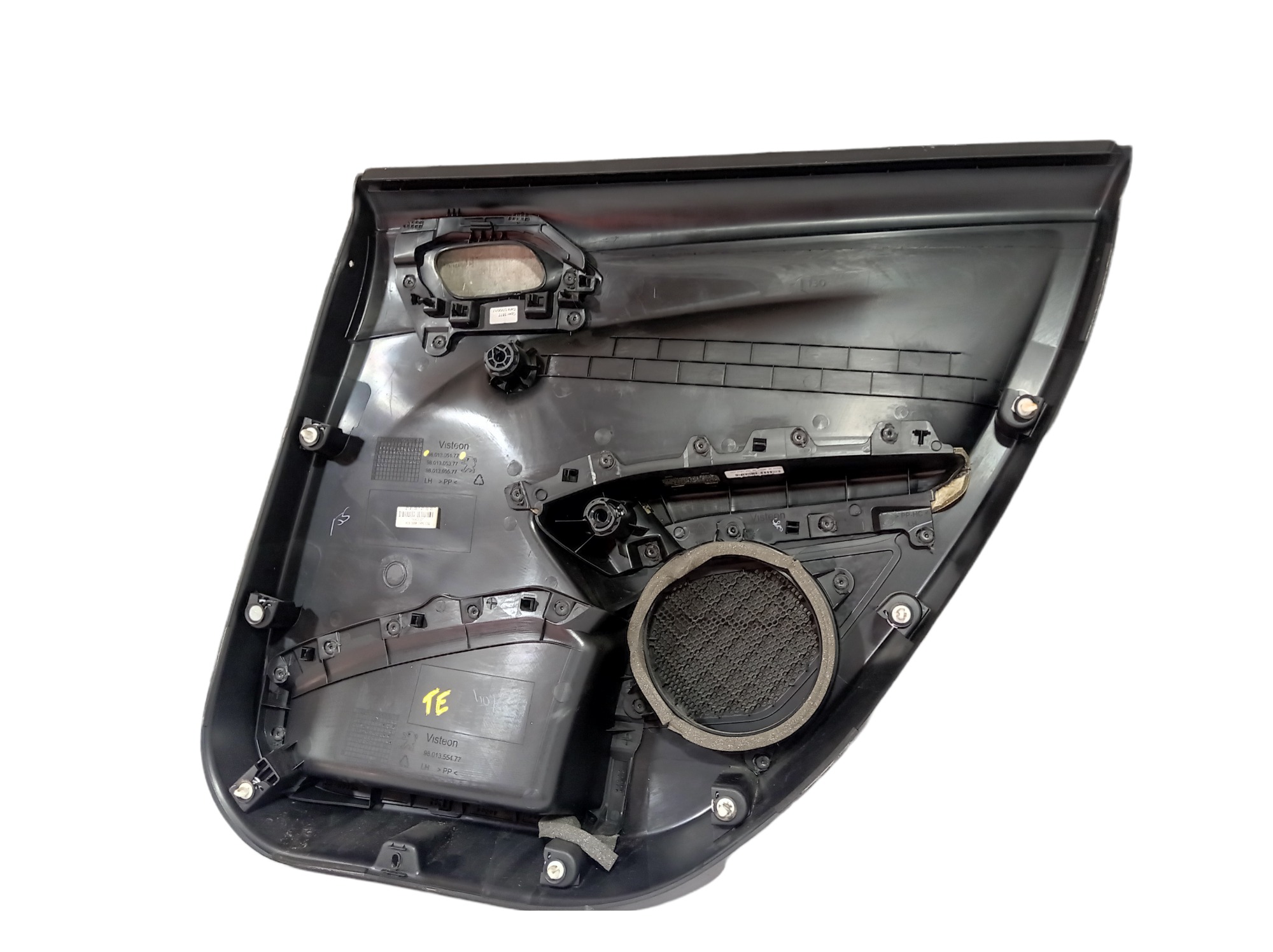 Forro Porta Traseira Esquerda Peugeot 2008 2017 V437 Preto 10