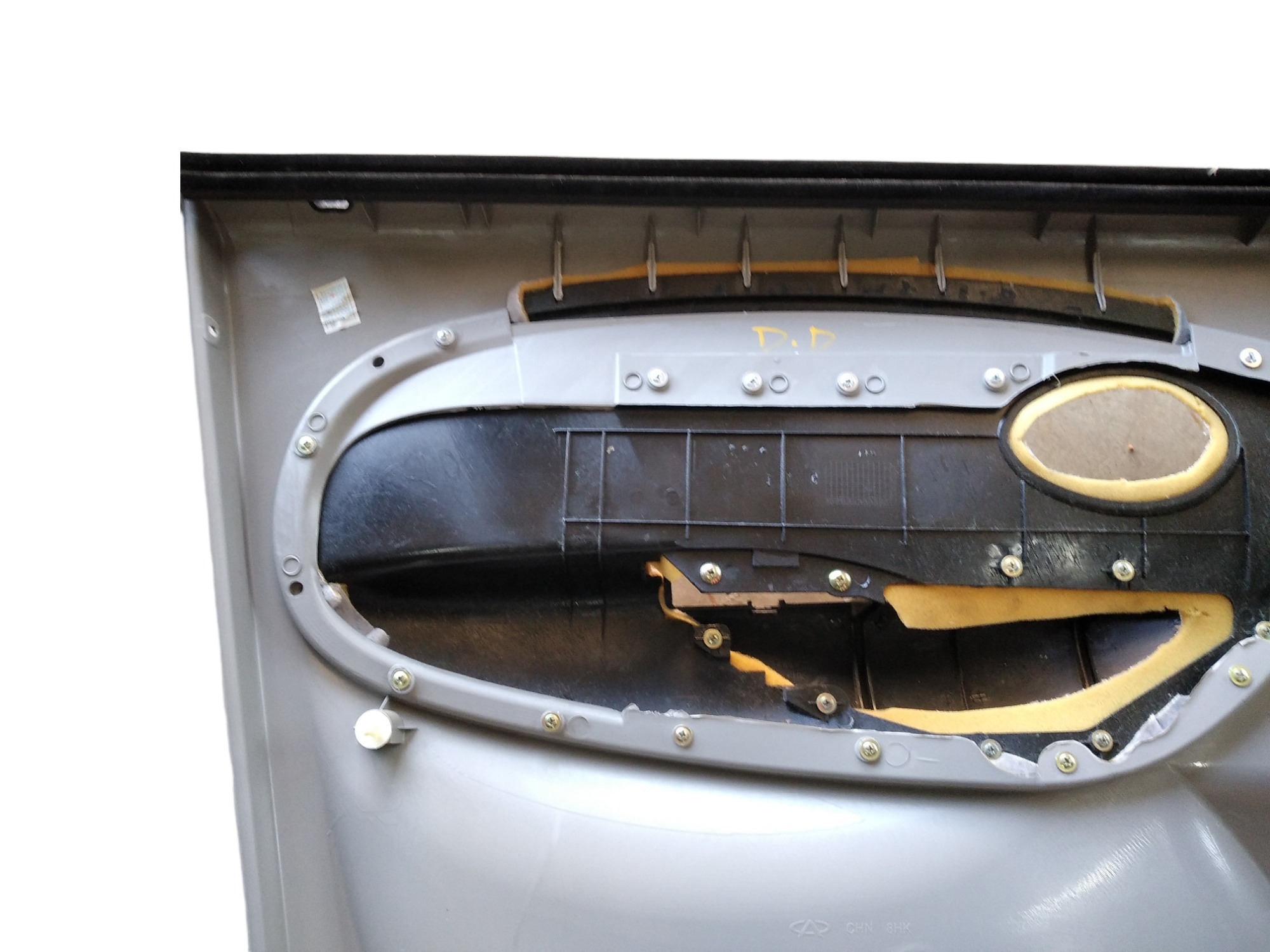 Forro Porta Dianteiro Direito Chery Qq S116102446 V421 Cinza 9