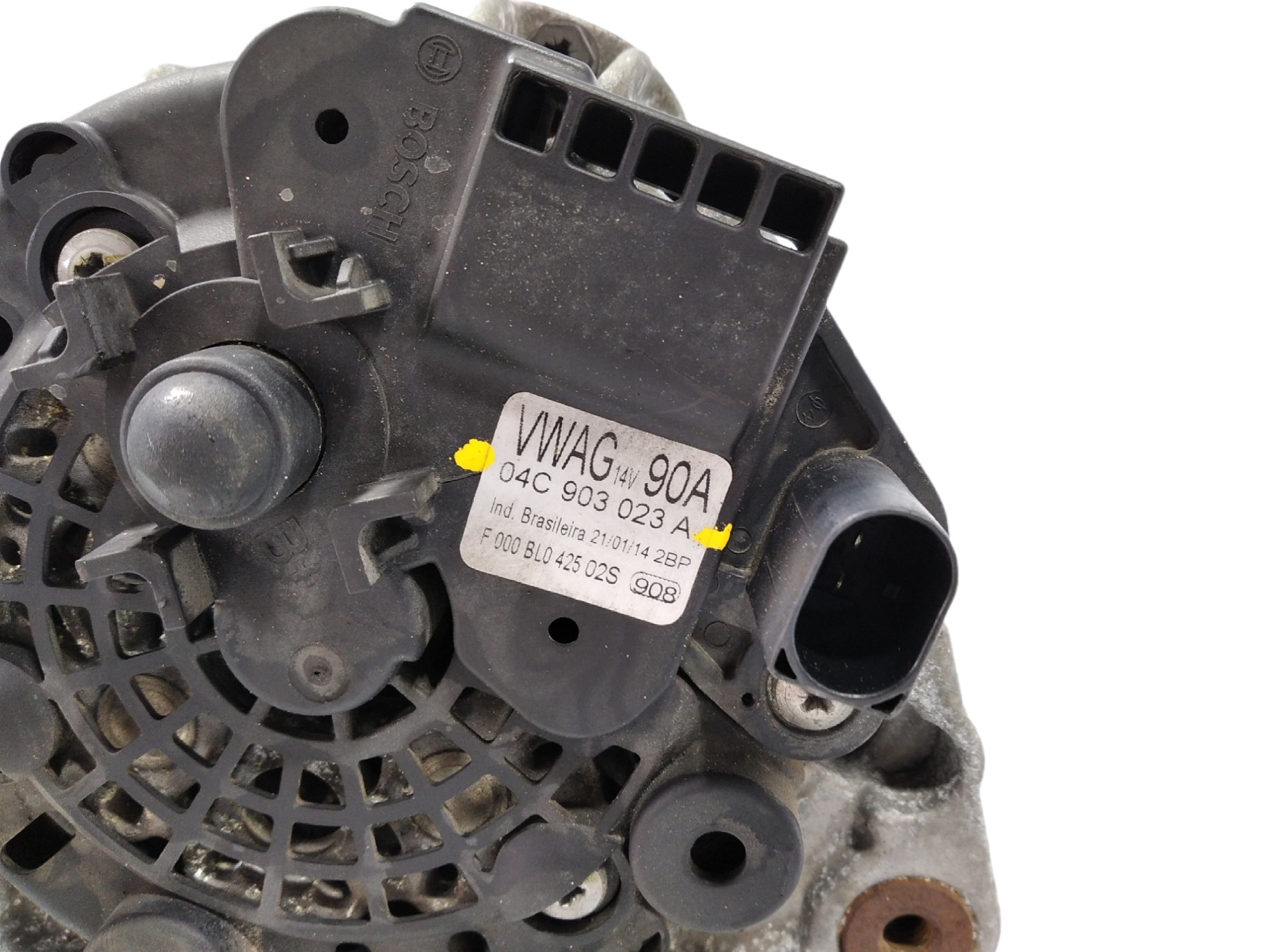 Alternador Vw Fox G2 1.0 3cc 2014 A 2020 V340 6