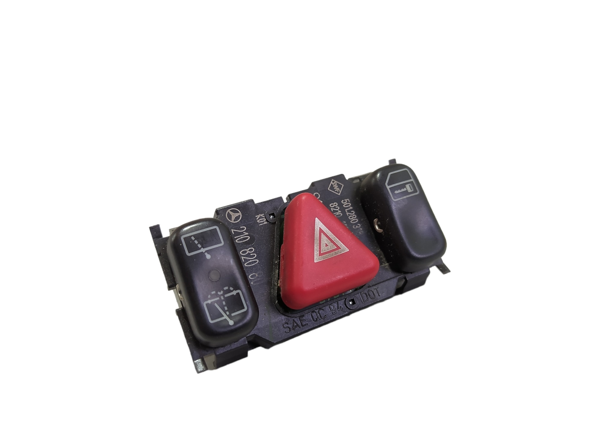 Botão Pisca Alerta Mercedes C230 2.3 1998 2108208010 V483 3