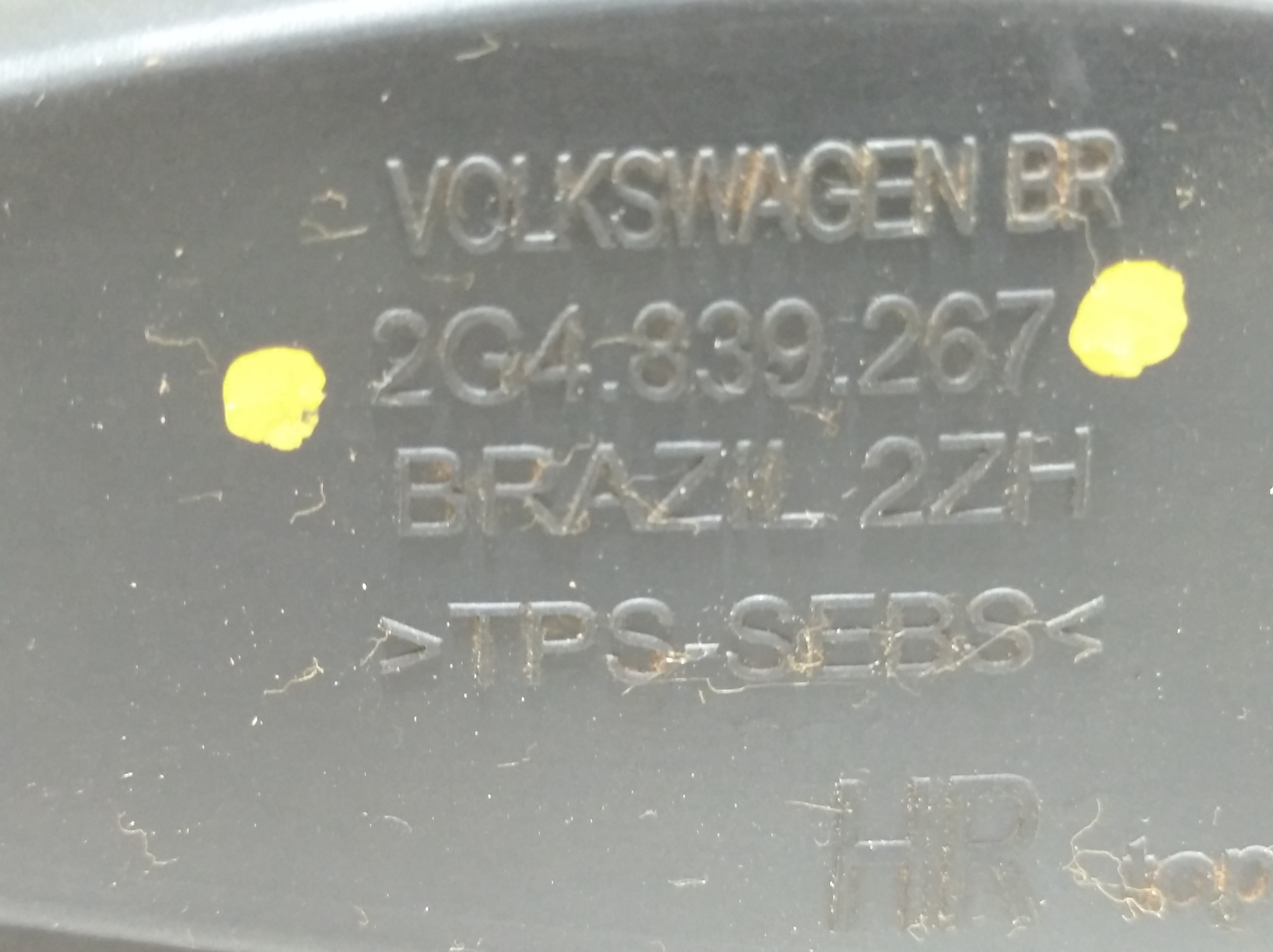 Limitador Porta Traseira Direita Vw Polo 2018 V329 1