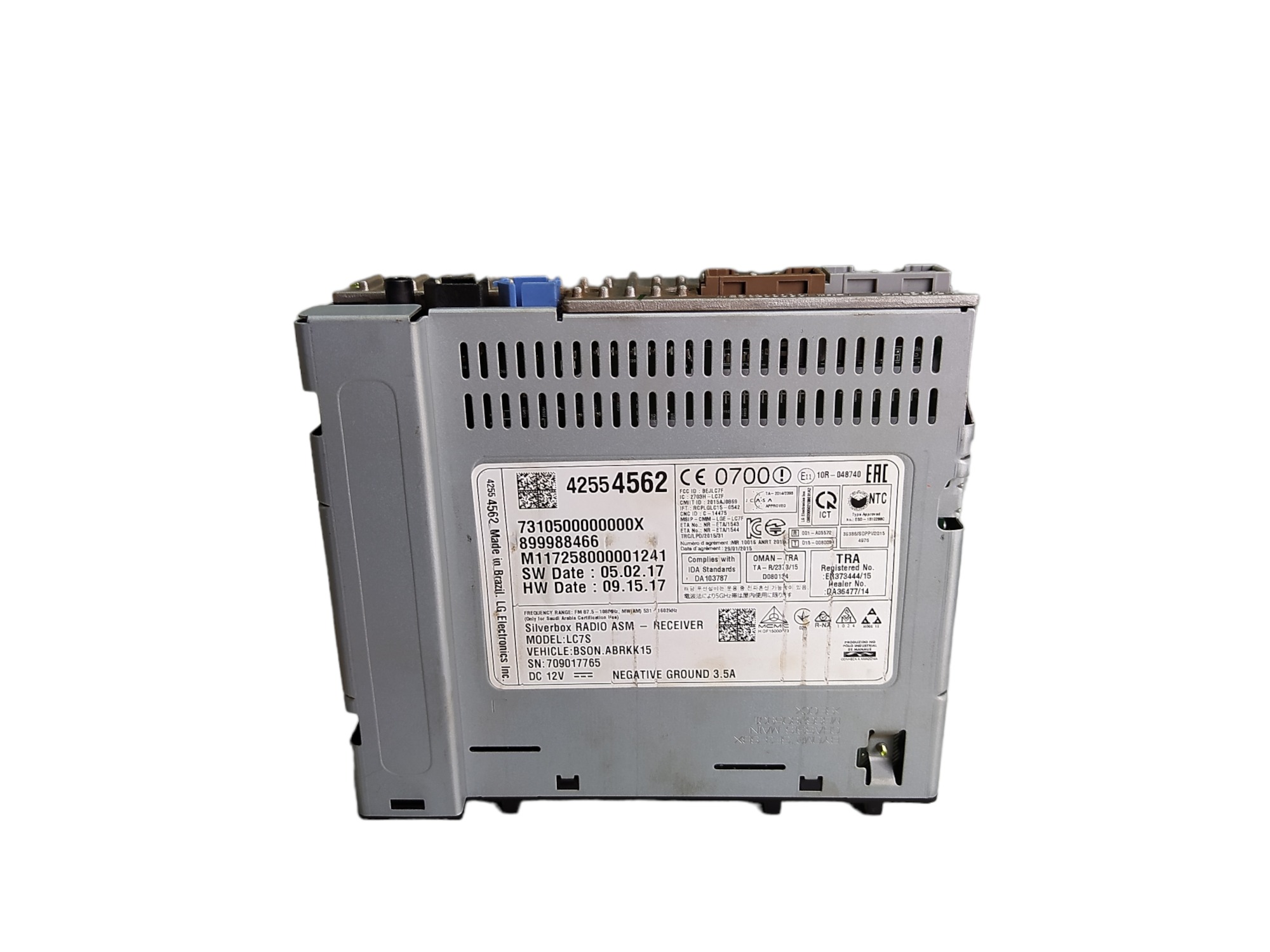 Radio Receptor Gm Prisma 1.4 2018 42554562 V486 6