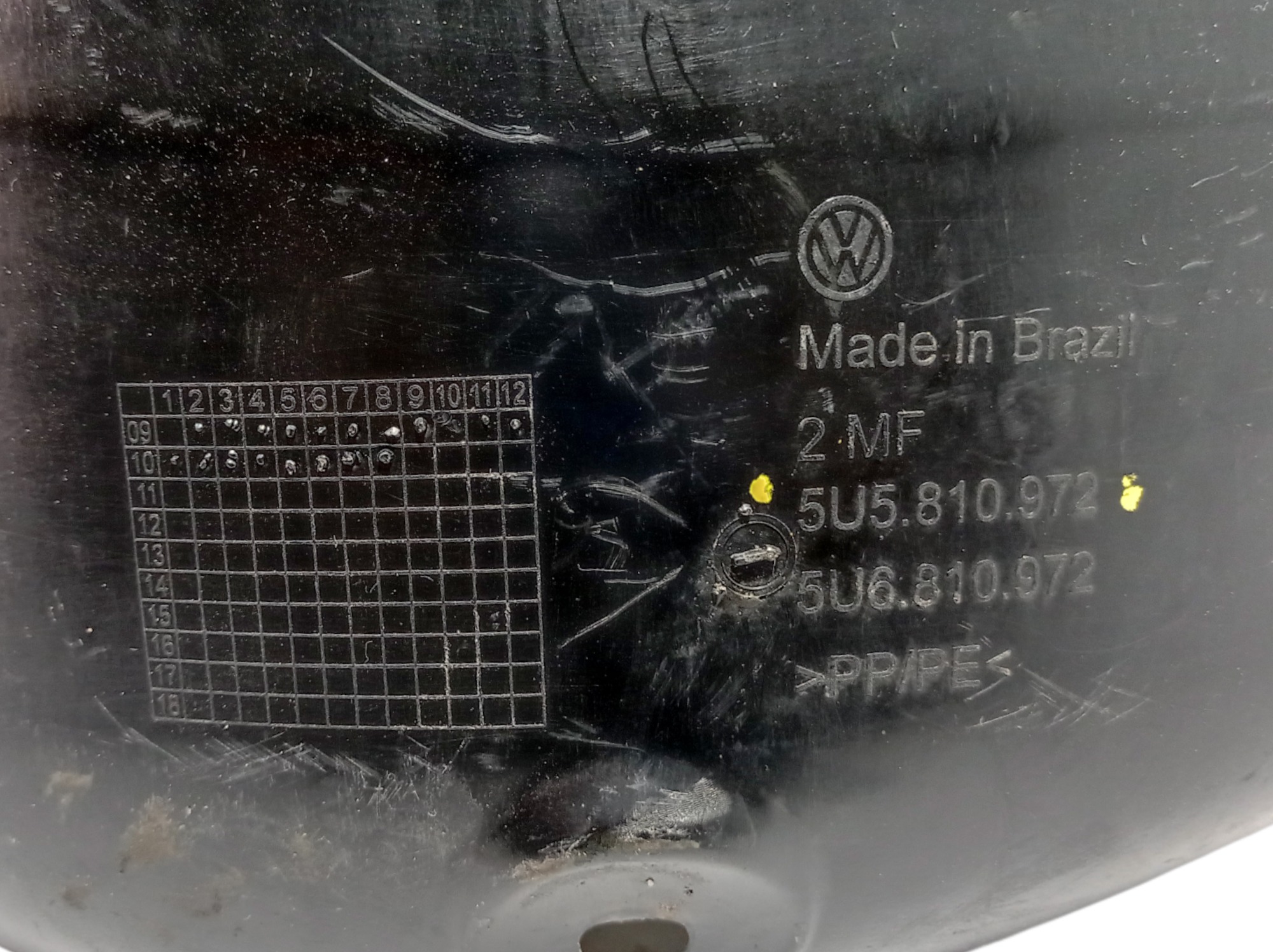 Parabarro Traseiro Direito Vw Voyage 2011 V251 5
