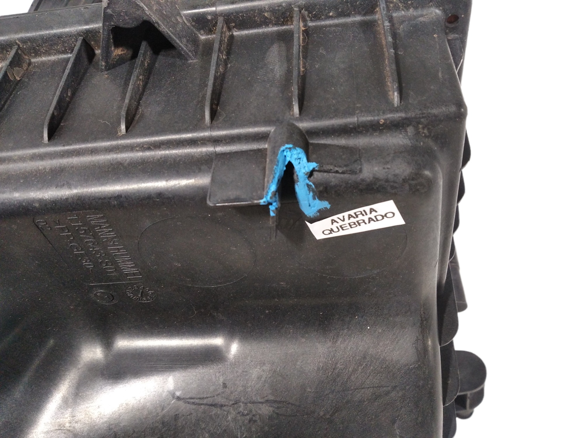 Caixa Filtro De Ar Fiat Toro Volcano 2.0 2016 A 2021 V347 8