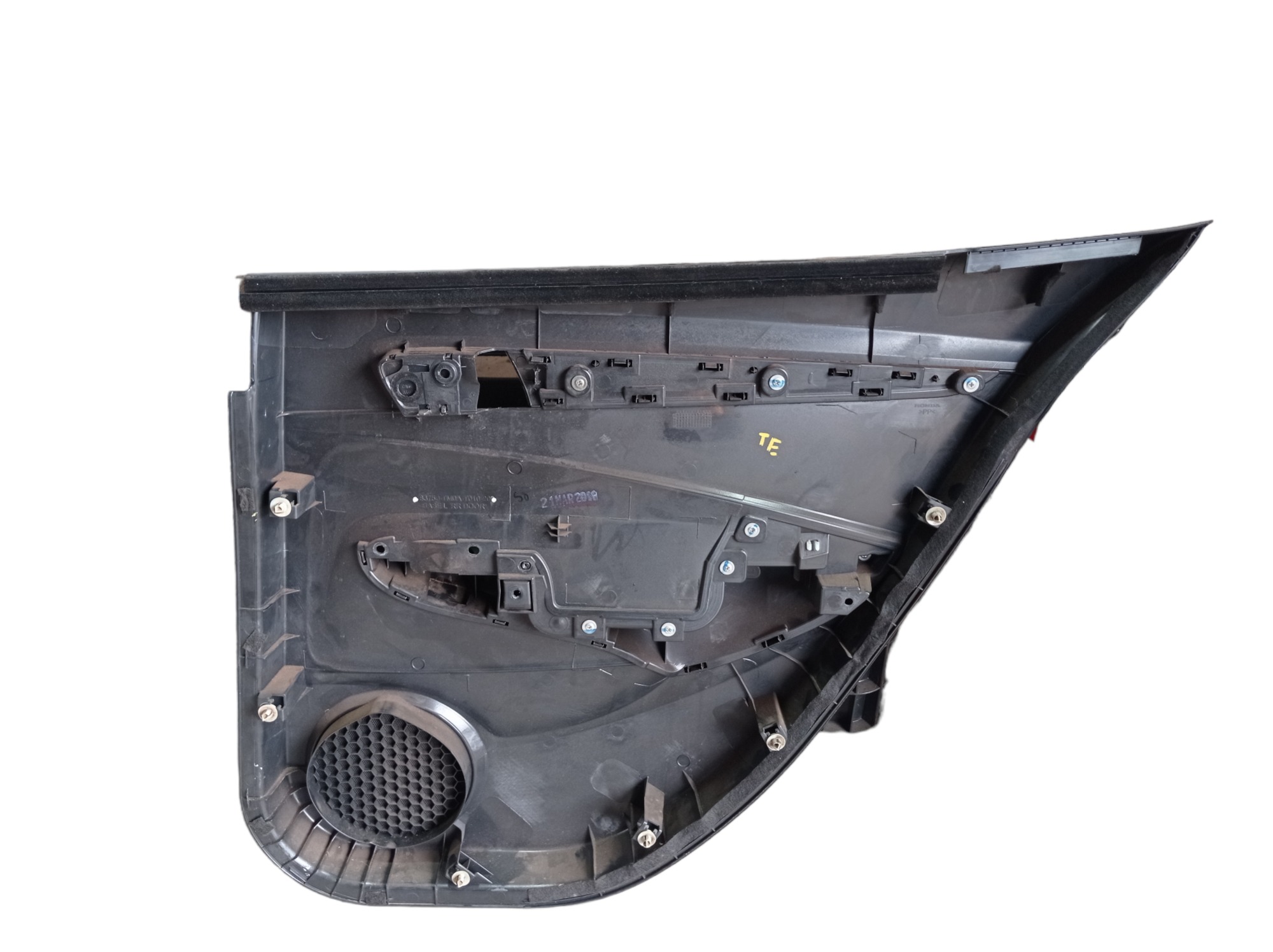 Forro Porta Traseira Esquerda Honda City Dx 2011 V477 8