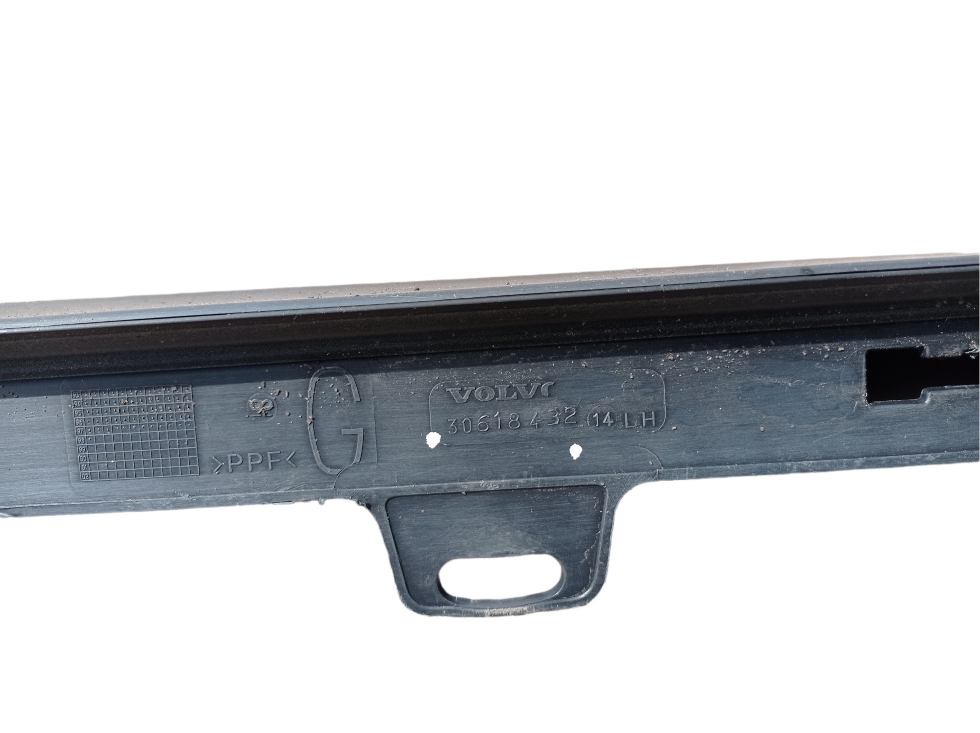 Spoiler Lateral Esquerdo Volvo S40 2002 V54 8