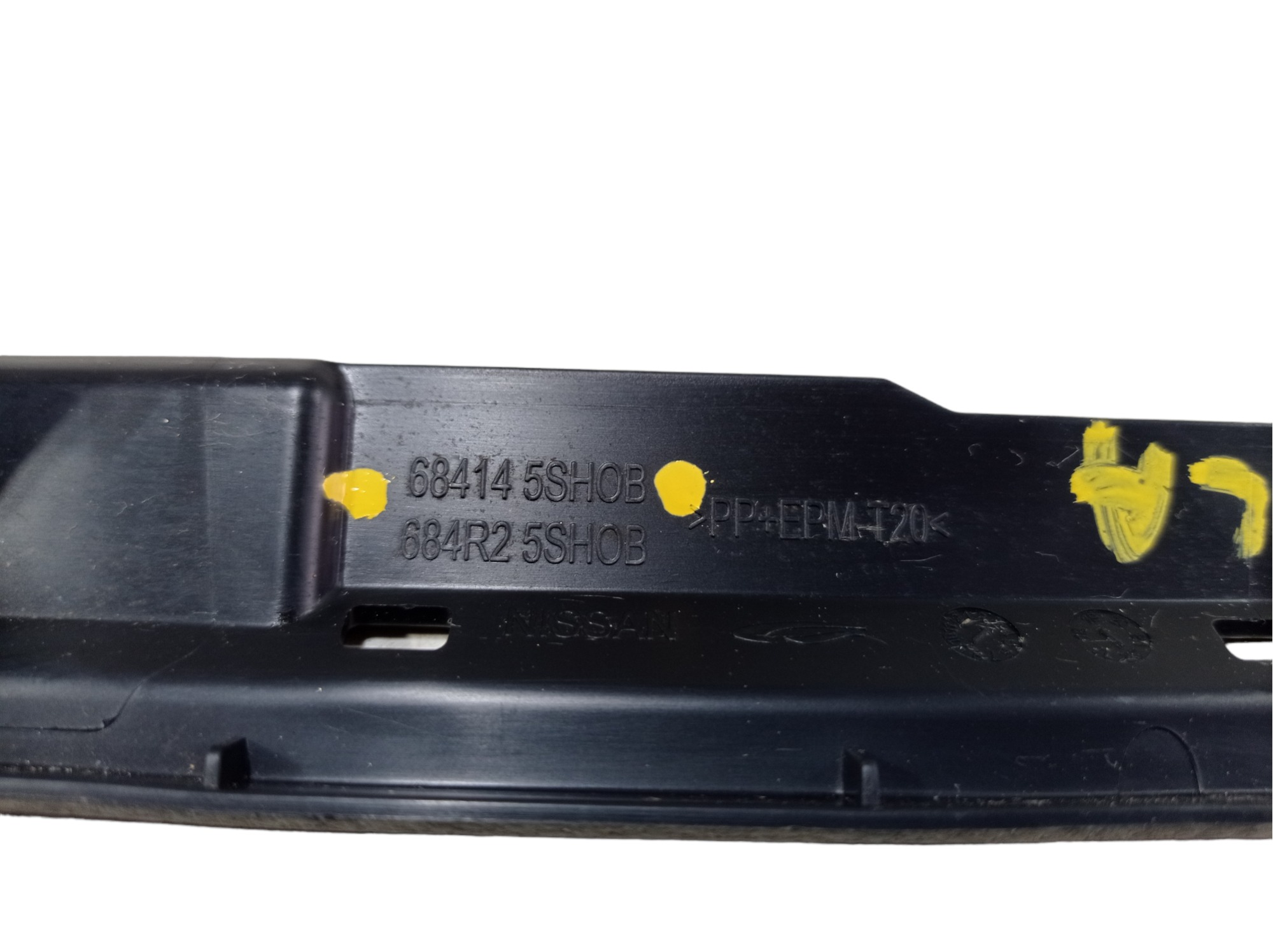 Acabamentos Painel Rádio Nissan Leaf 2019 684145sh0b V488 6