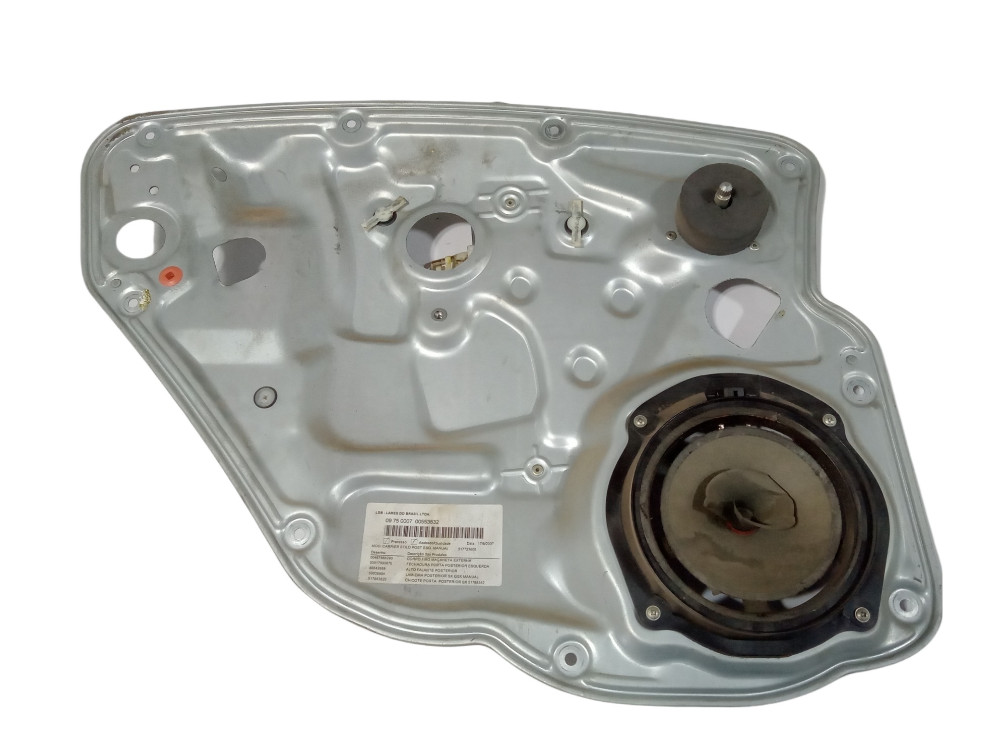 Maquina Vidro Porta Traseira Esquerda Fiat Stilo 2007 V157 1
