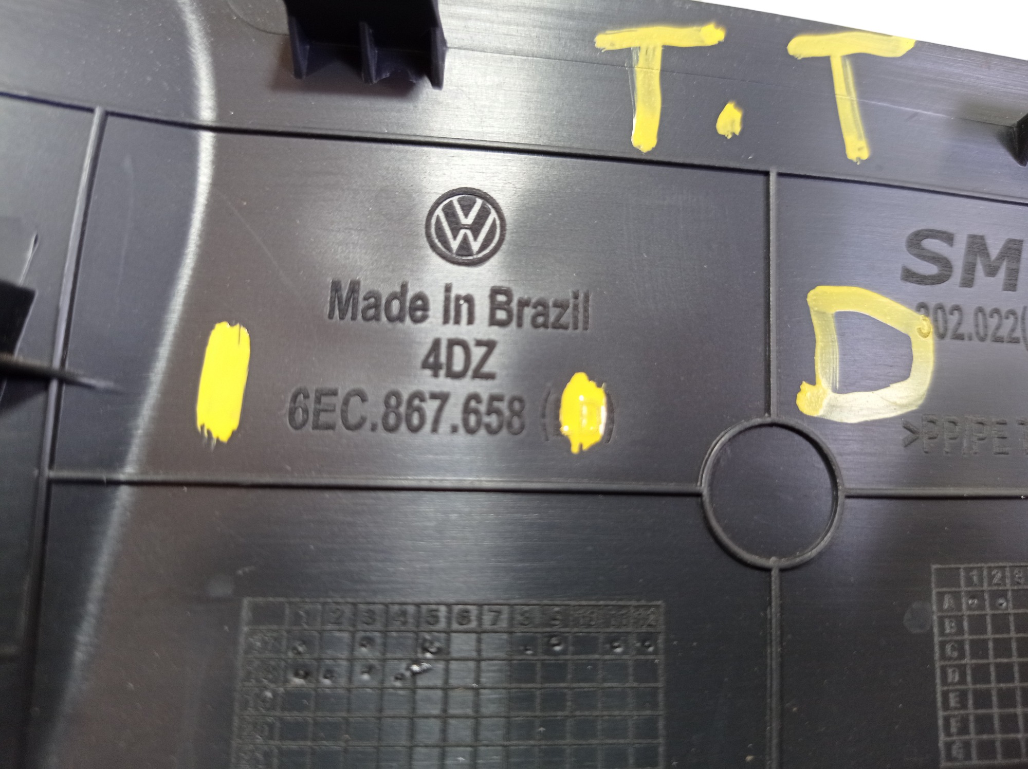 Tampa Direita Forro Tampa Traseira Vw Virtus 2017 2021 V559 7