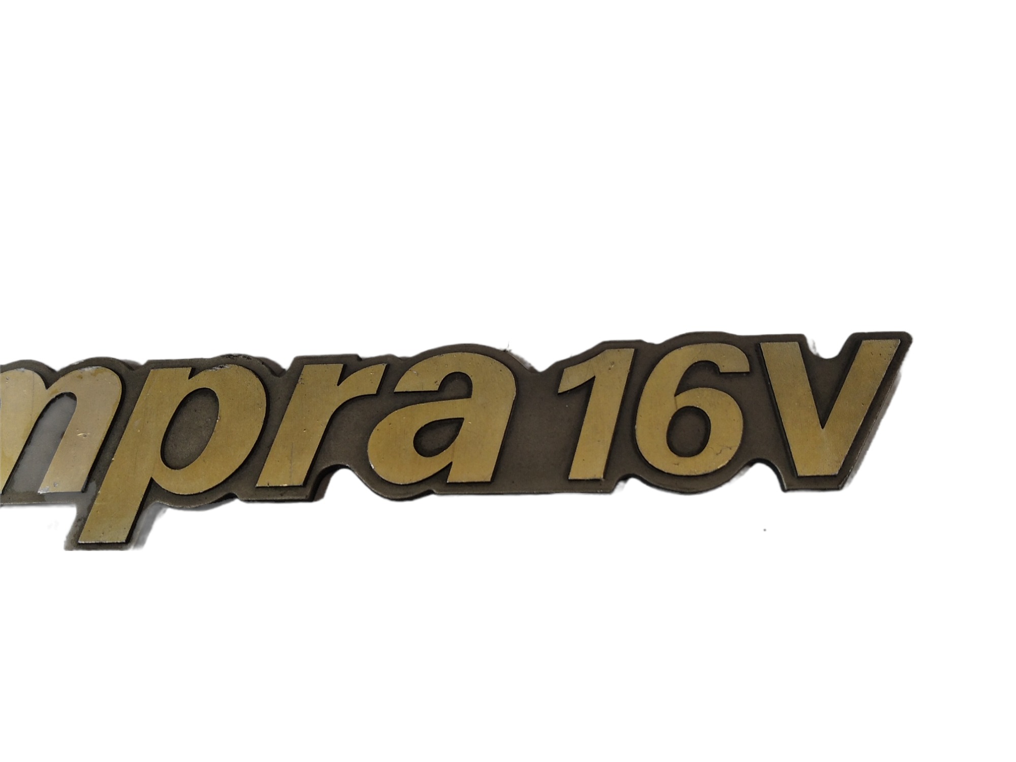 Emblema Tampa Traseira Fiat Tempra Ouro 1993 2