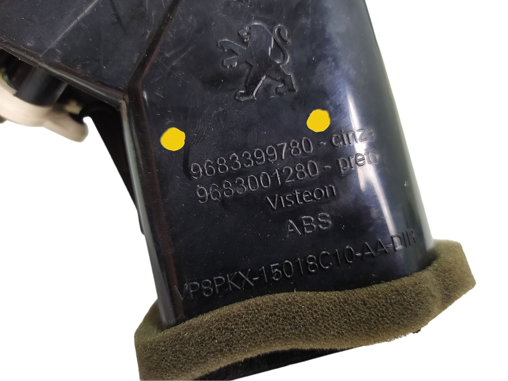 Difusor De Ar Direito Peugeot 207 2011 9683399780 Vl 7