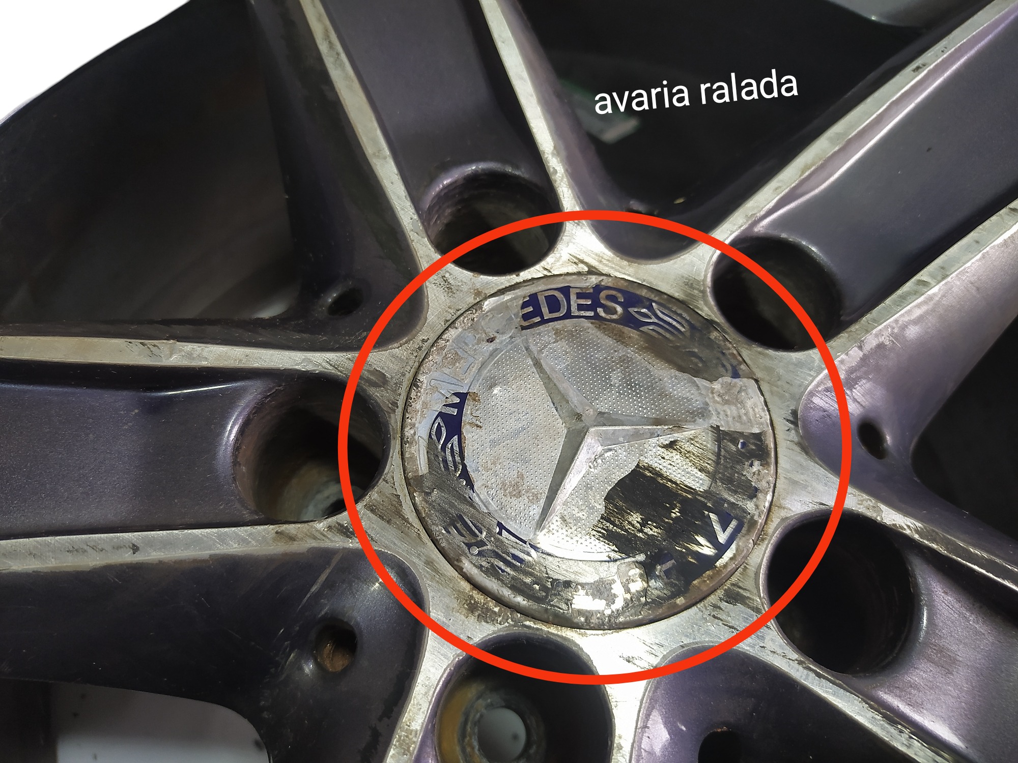 Roda Aro 16 Mercedes C230 1998 A1714013302 V493 2