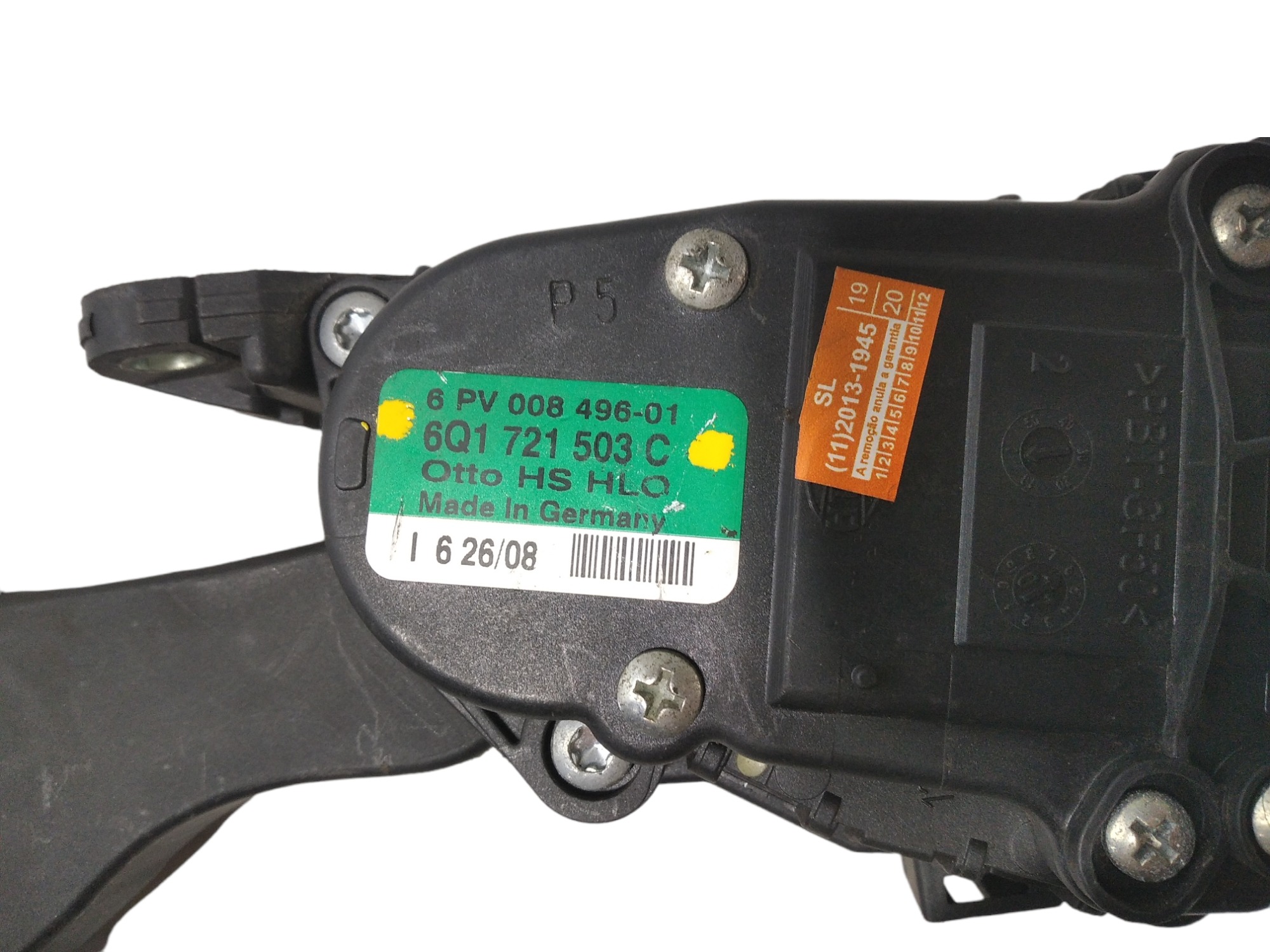 Pedal Acelerador Eletrônico Vw Crossfox 2008 V135 4