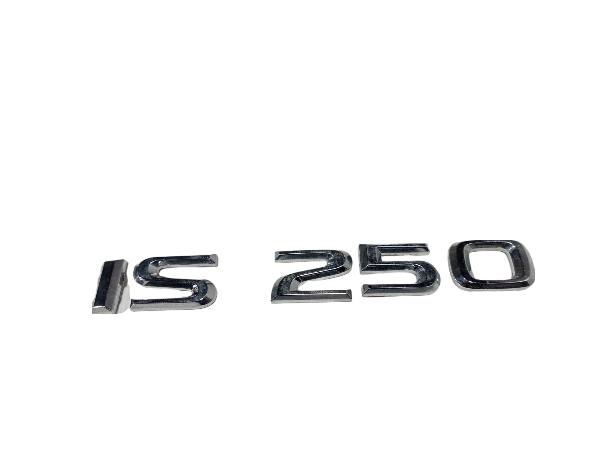 Emblema Letreiro Lexus Is 250 F Sport 2015 V434 Prata 6