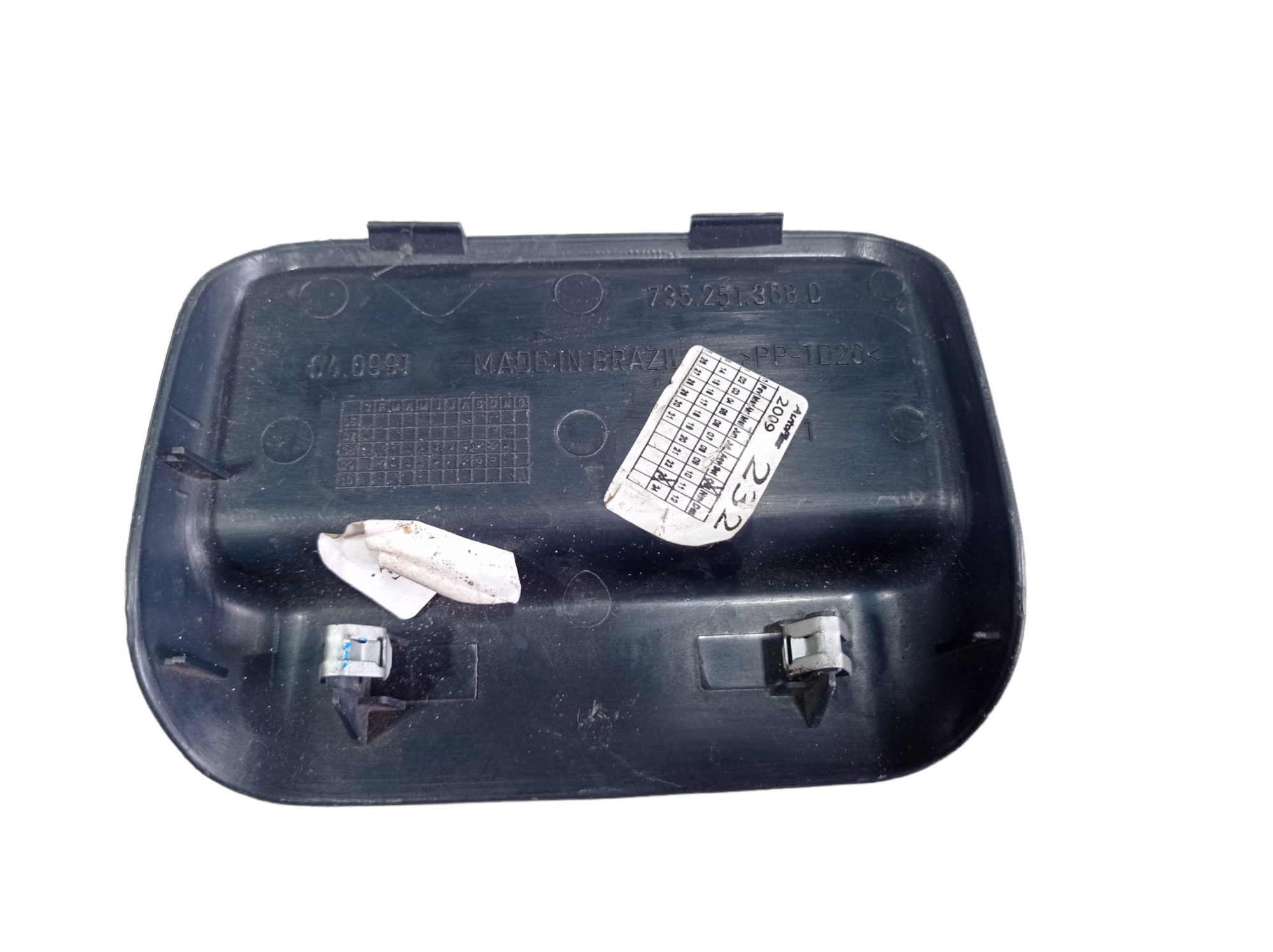 Acabamento Console Central Fiat Palio 2005 2010 Vl 5