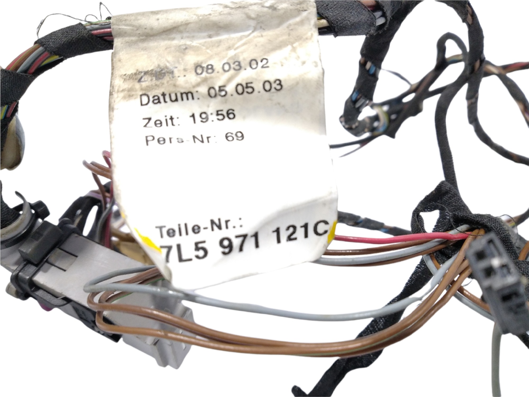 Chicote Forro Porta Dianteira Direita Porsche Cayenne 2003 6