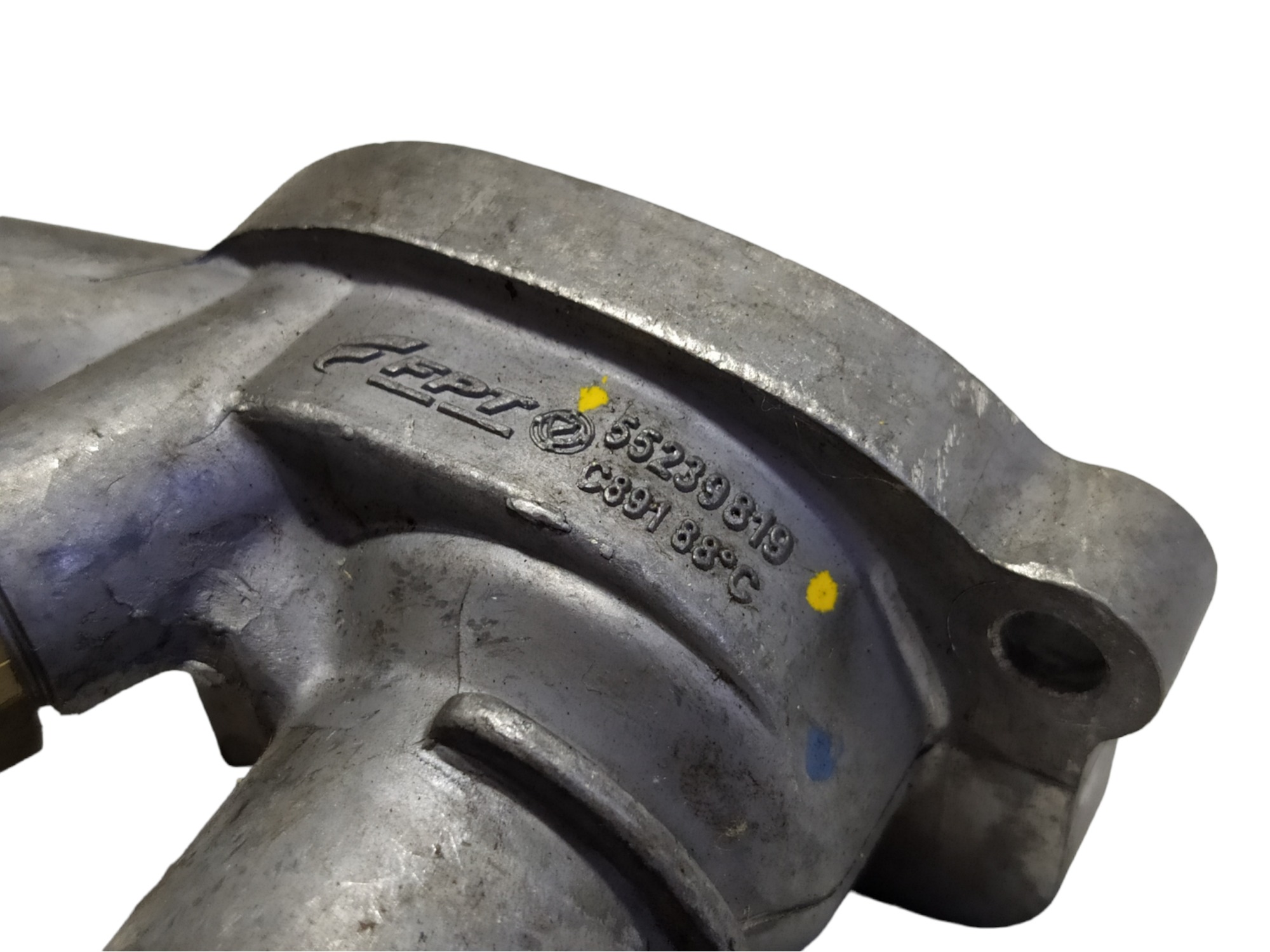 Carcaça Válvula Termostática Fiat 500 Mobi 55239819 Vl 7