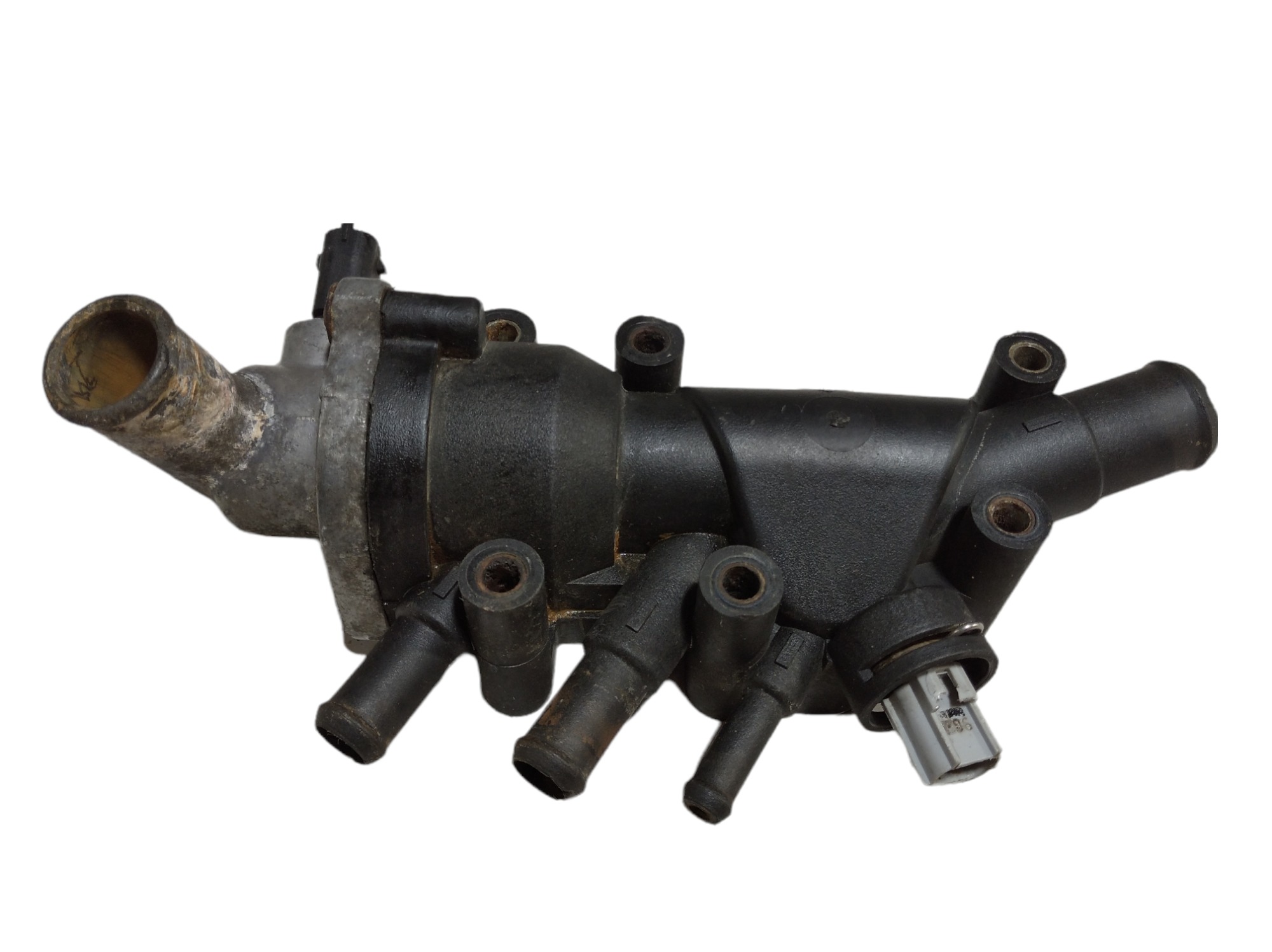 Carcaça Valvula Termostatica Ford Ka Fiesta Ecosport 03/12 1