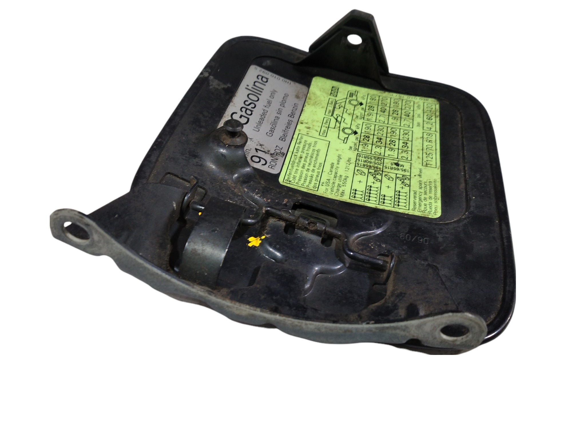 Portinhola Tanque Combustível Audi A3 1997 A 2003 V109 Preto 8