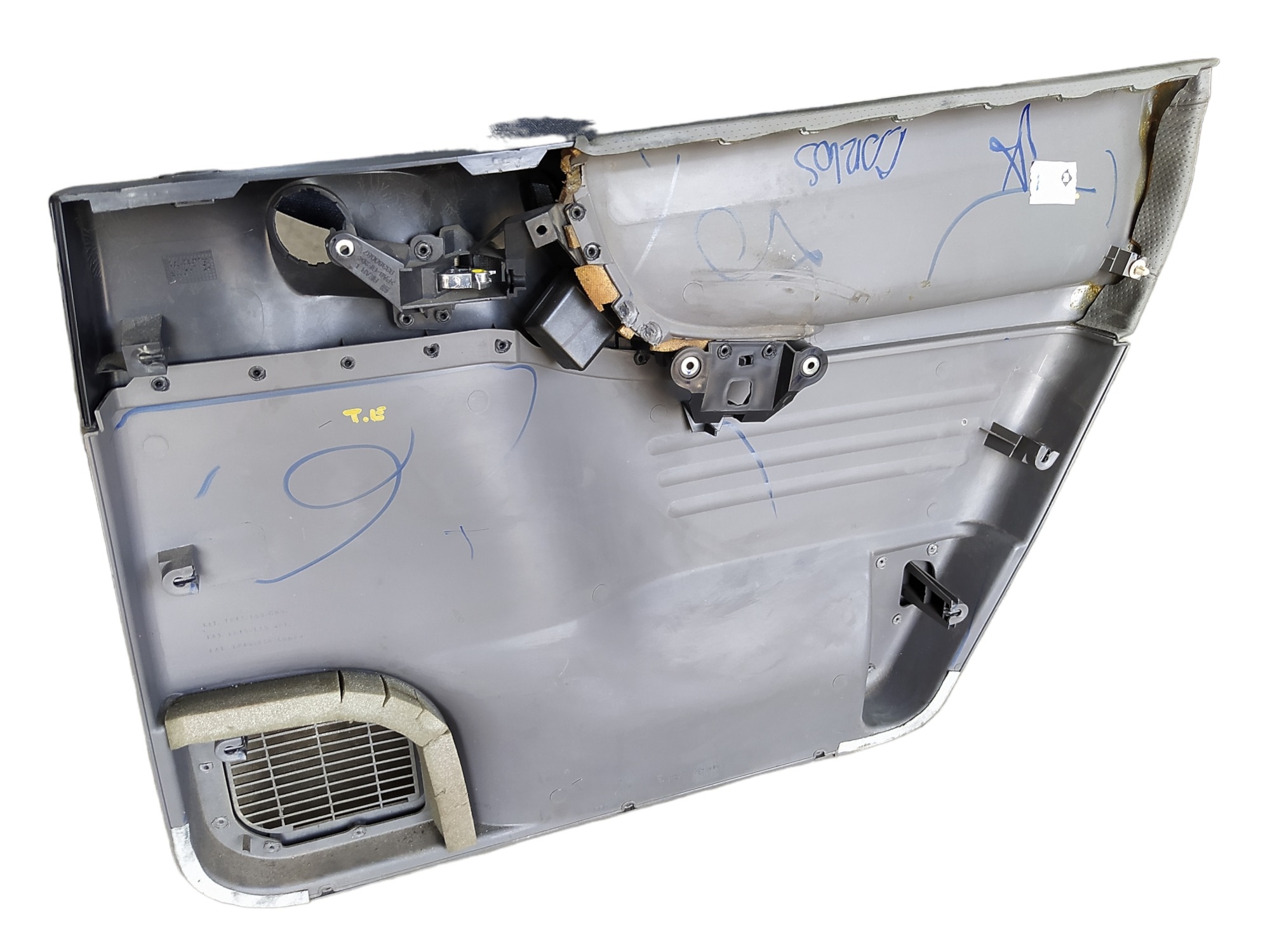 Forro Porta Traseira Esquerda Gm Zafira 2005 93399587 V472  Cinza 3