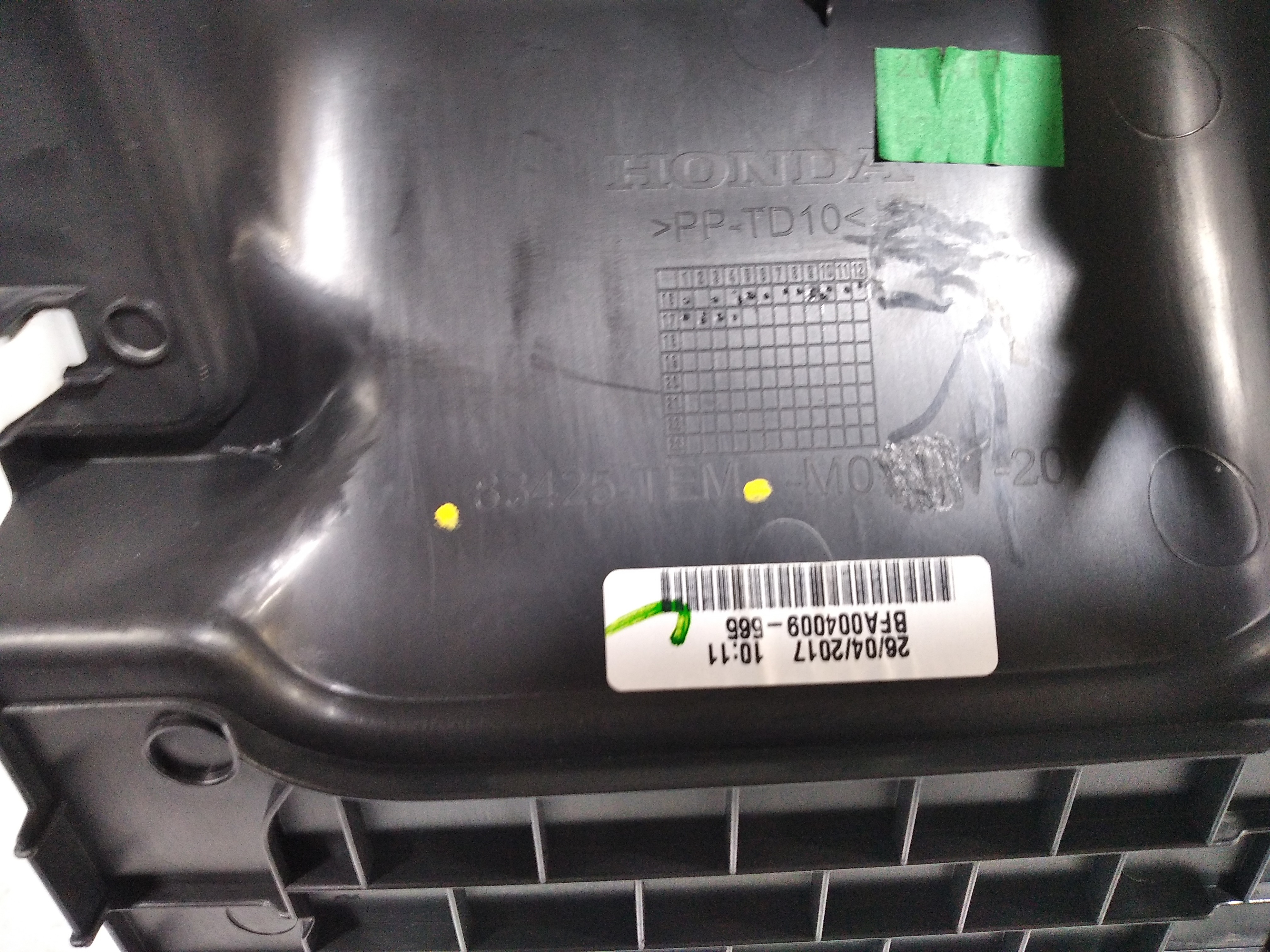 Acabamento Console Central Honda Civic G10 2017 V328 5