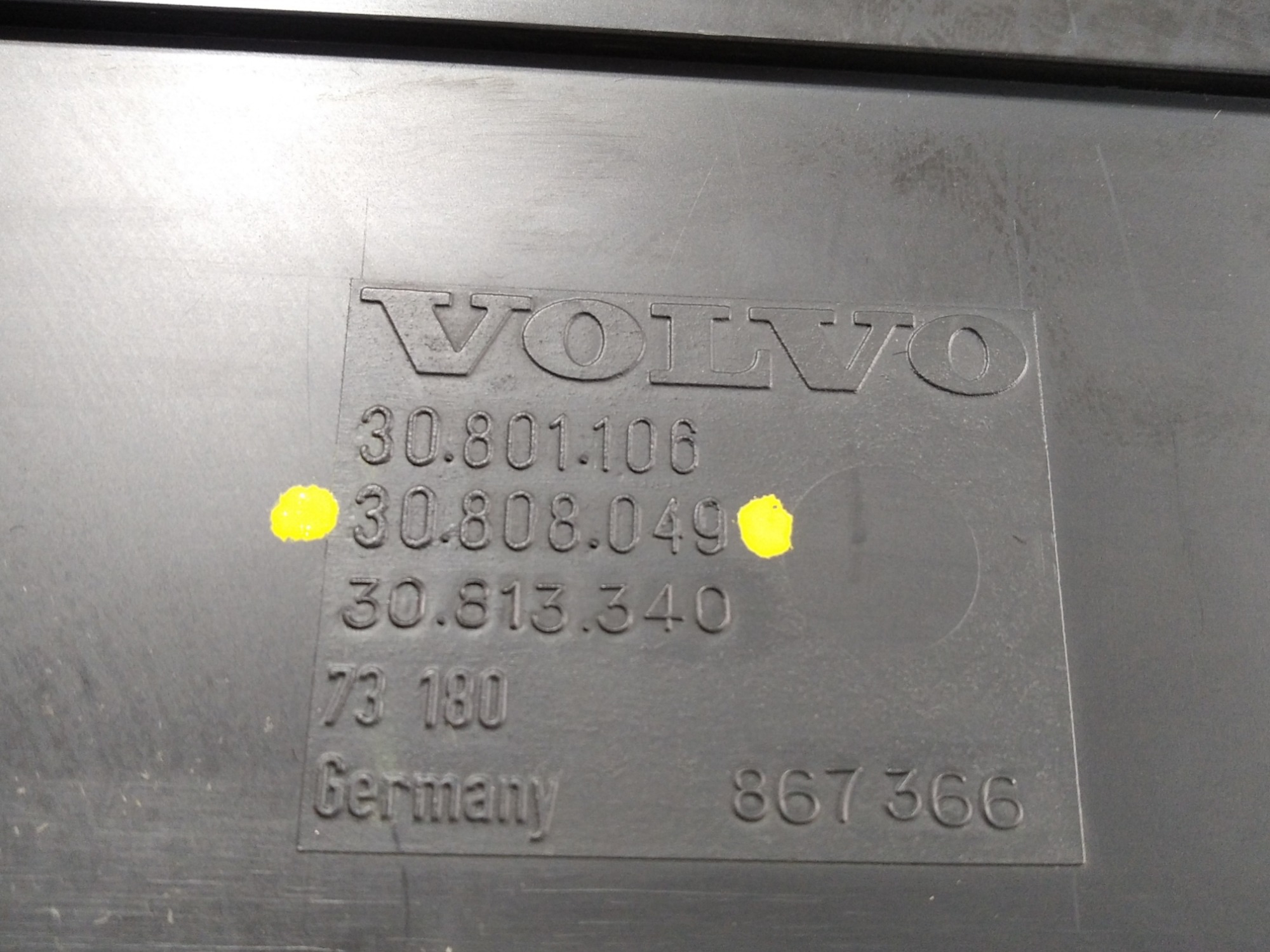 Porta Luva Volvo S40 T4 2002 30808049 V54 7